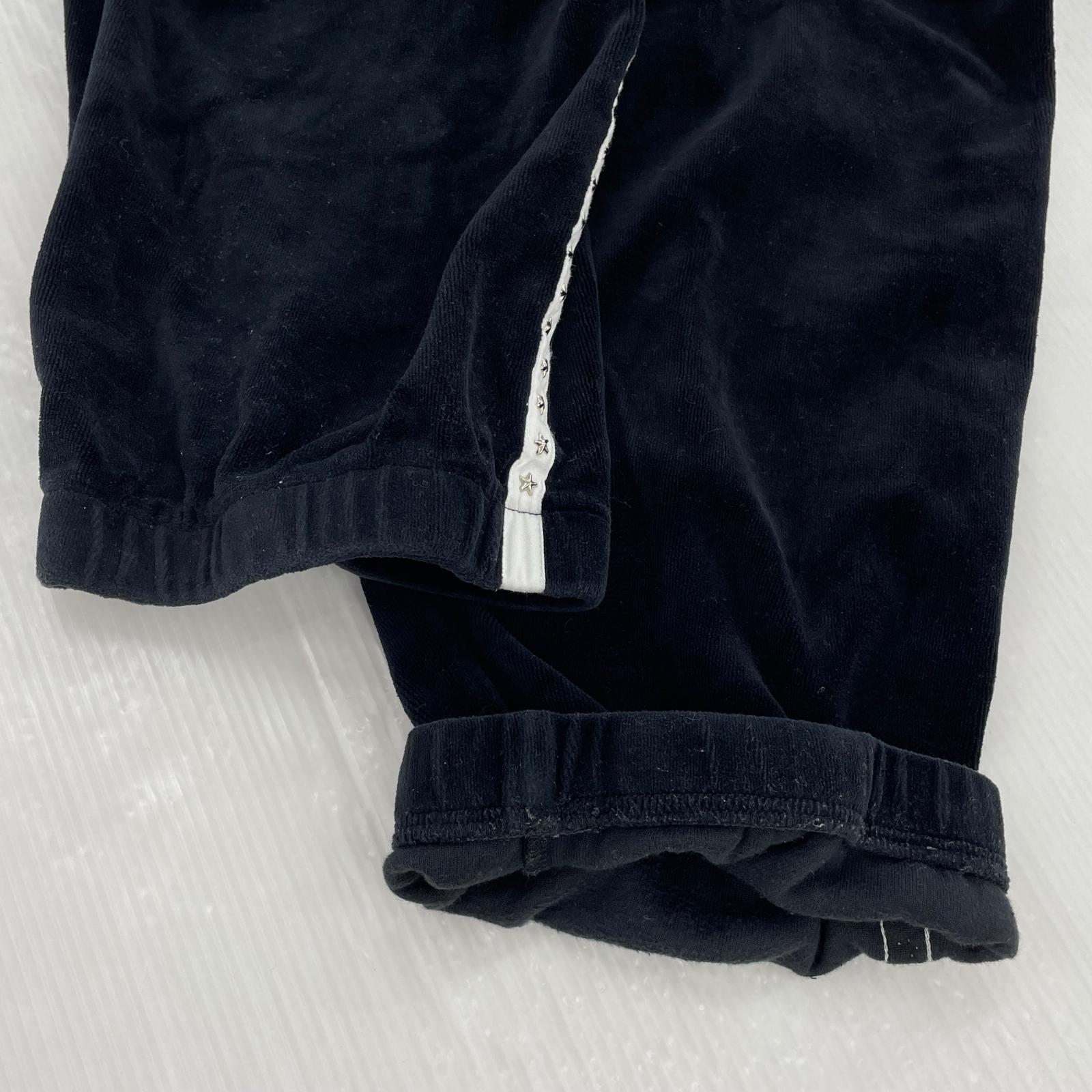 パンツ 22AW Studded Velour Track Pant M ブラック