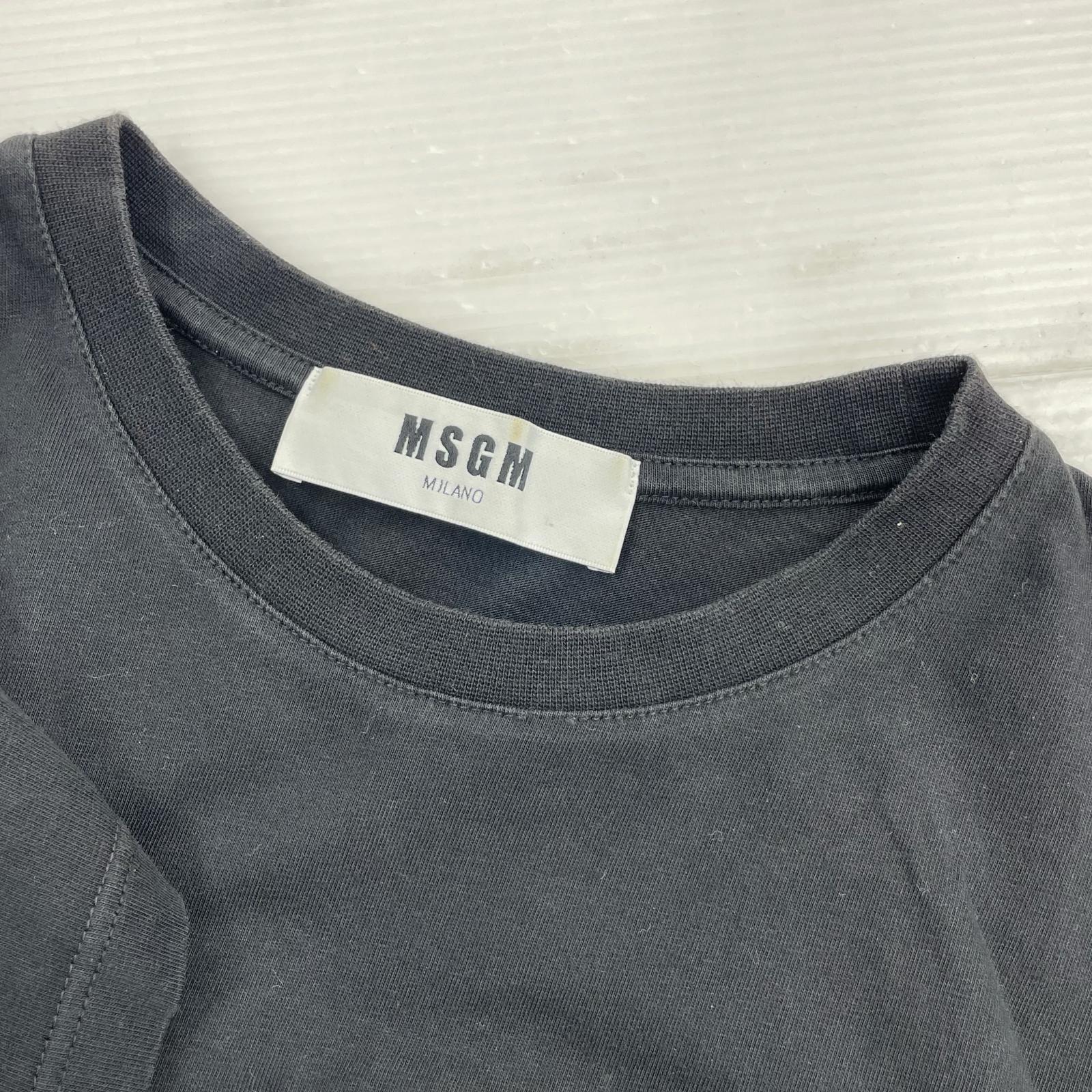 半袖Tシャツ タグ汚れ M ブラック