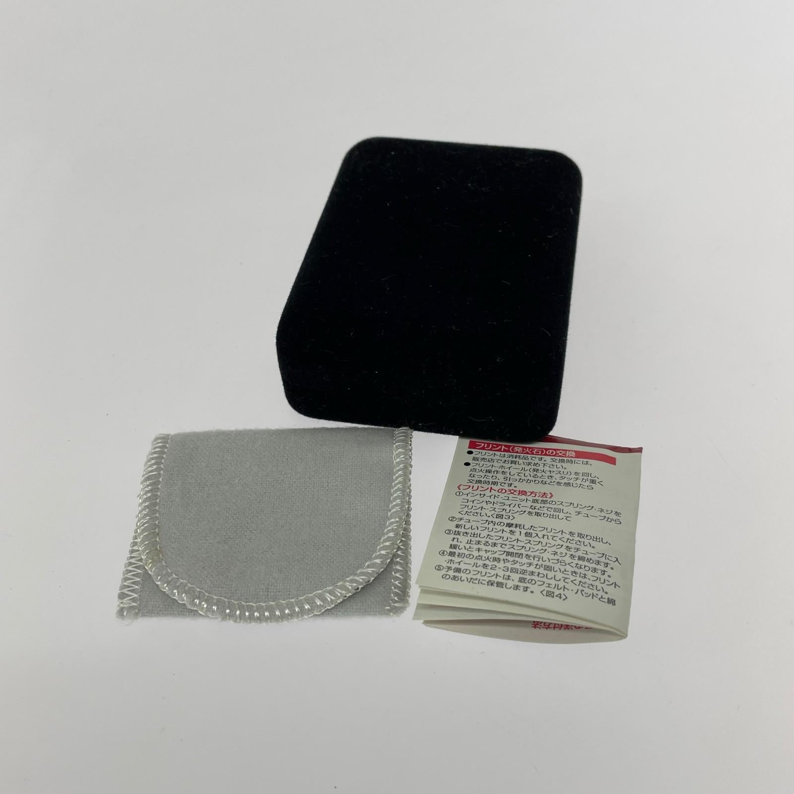 ライター STERLING 2015製 スリム シルバー