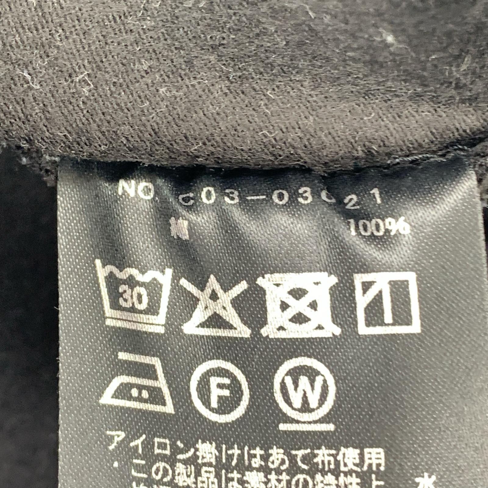 パンツ 25AW/モールスキンドローストリングパンツ/1/黒 1 ブラック