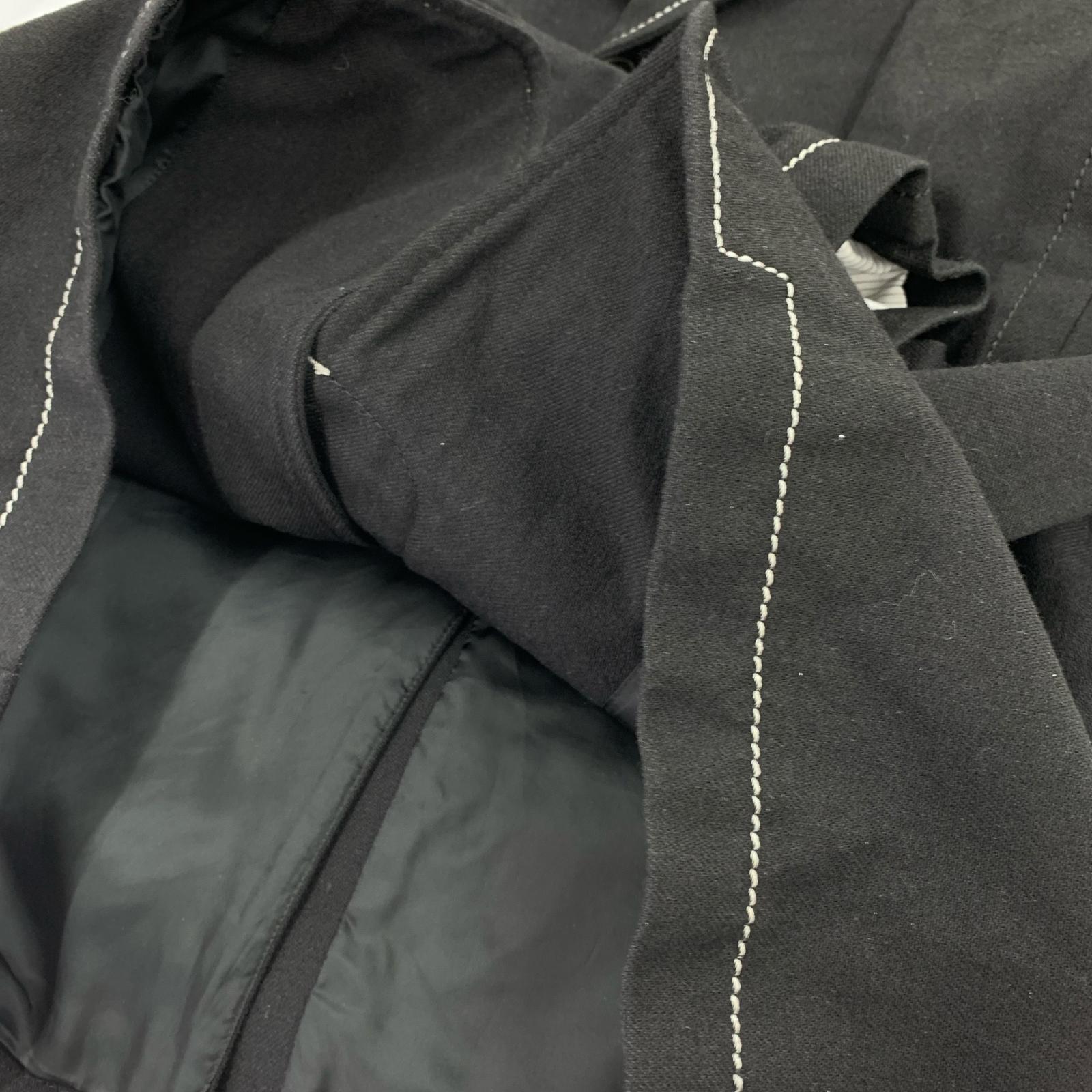 ジャケット HOMME 20AW ステッチデザインジャケット M ブラック
