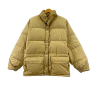 ダウンジャケット 80s USA製 茶タグ Down Jacket S S ベージュ