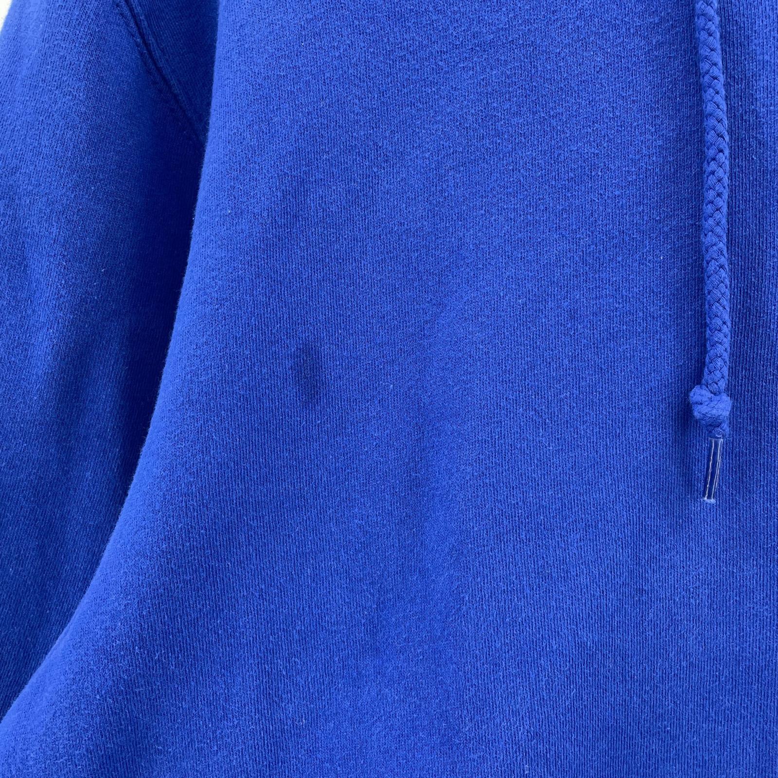 パーカー STUSSY Fire Dragon full zip hooded sweat XL 青 ブルー