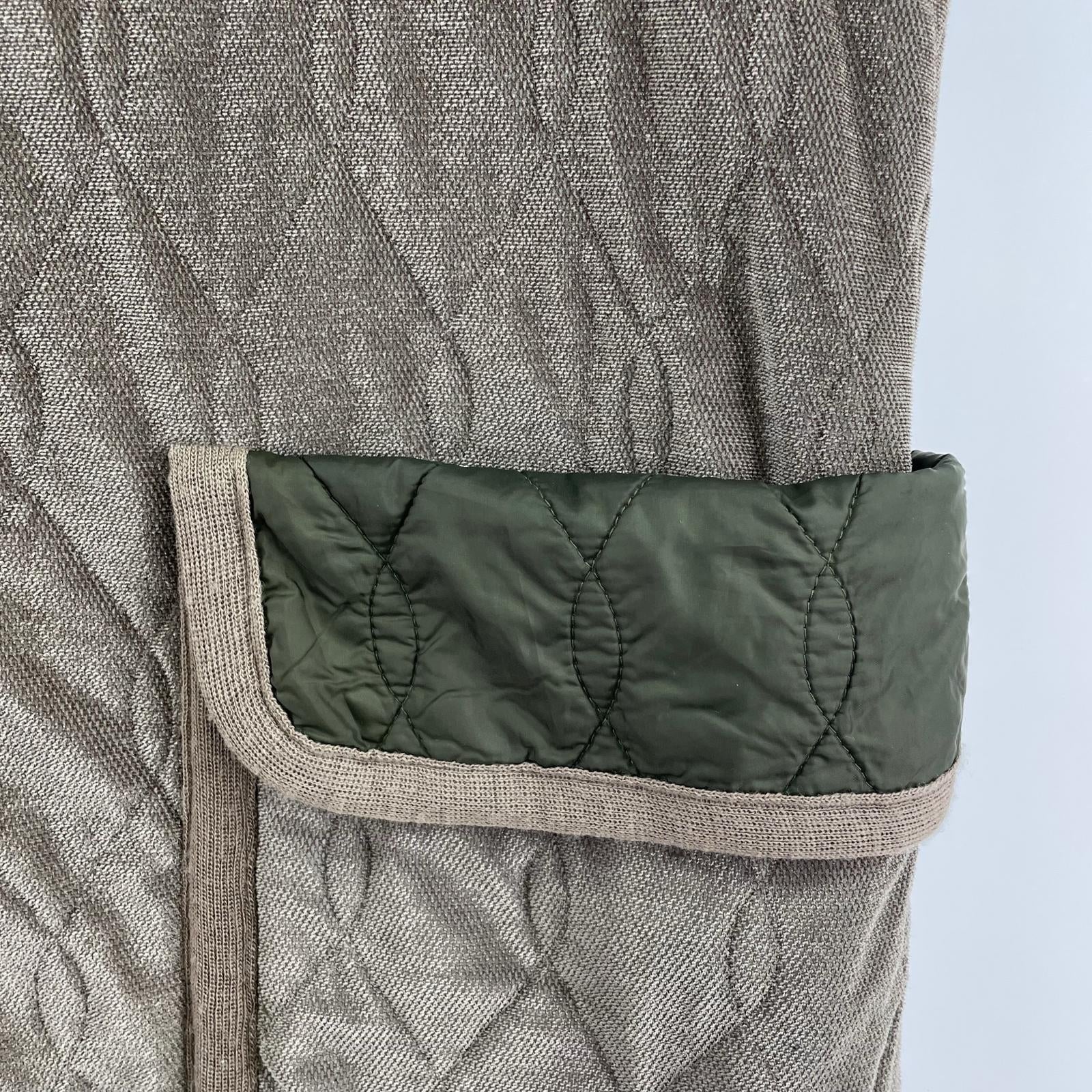 長袖シャツ Silk-Loft Quilting Long Gilet フリー ブラウン