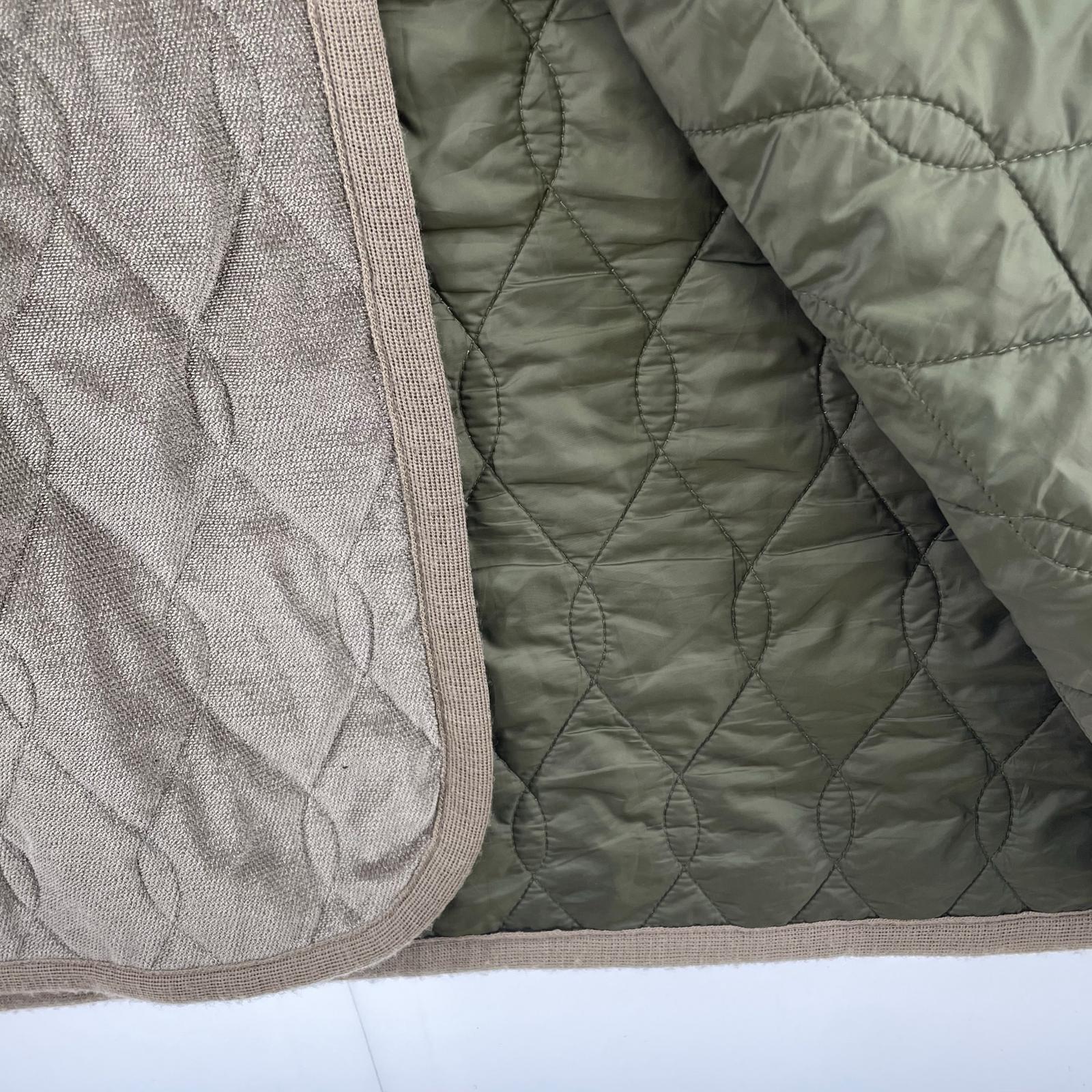 長袖シャツ Silk-Loft Quilting Long Gilet フリー ブラウン