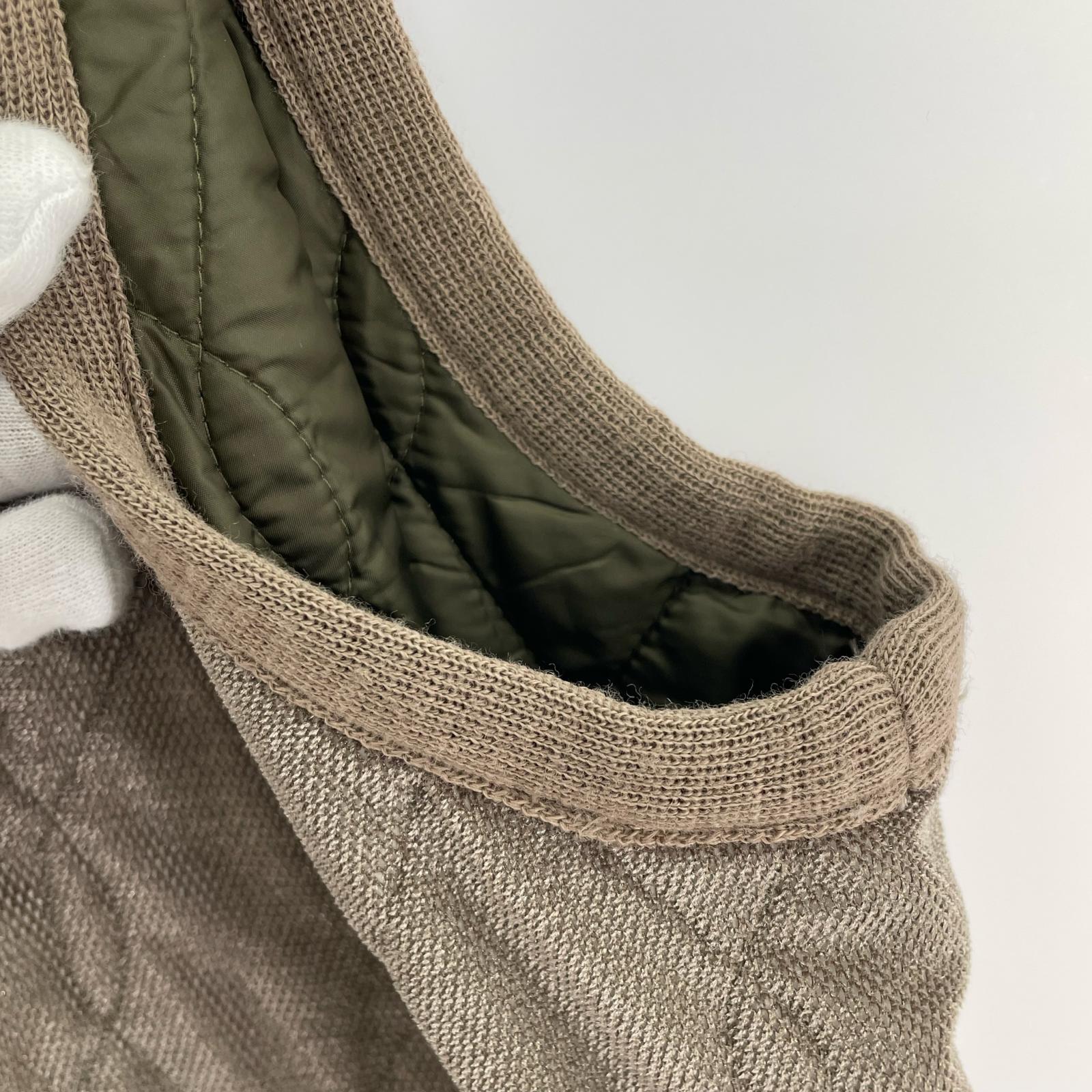 長袖シャツ Silk-Loft Quilting Long Gilet フリー ブラウン