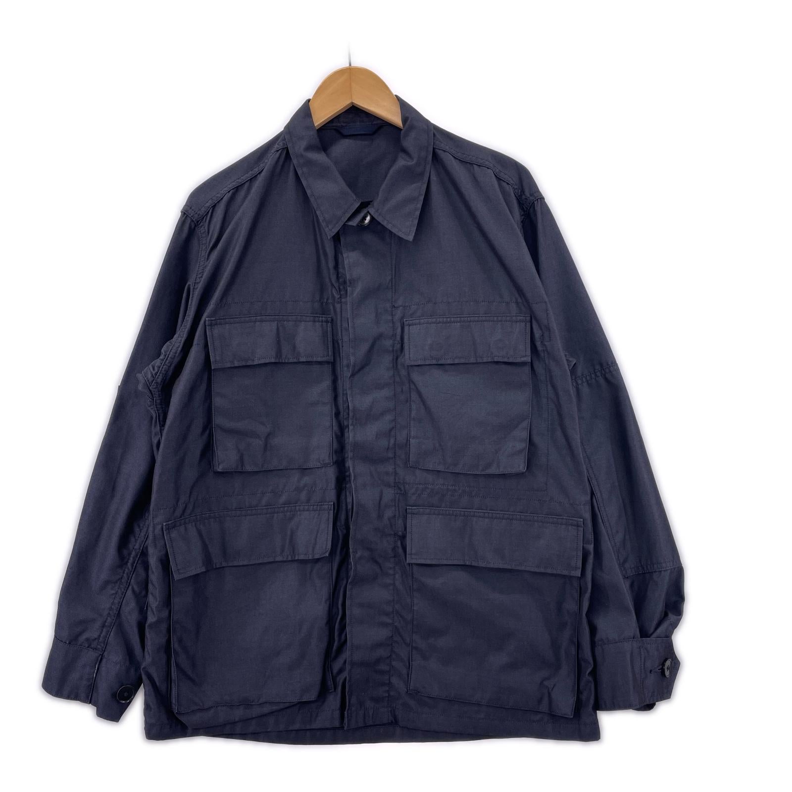ジャケット 5455 シルクコットン FTジャケット グレー M ネイビー