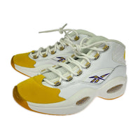 スニーカー Question Mid Yellow Toe FX4278 (27.5cm) 27.5cm (US9 1/2 UK9 EU45) ホワイト