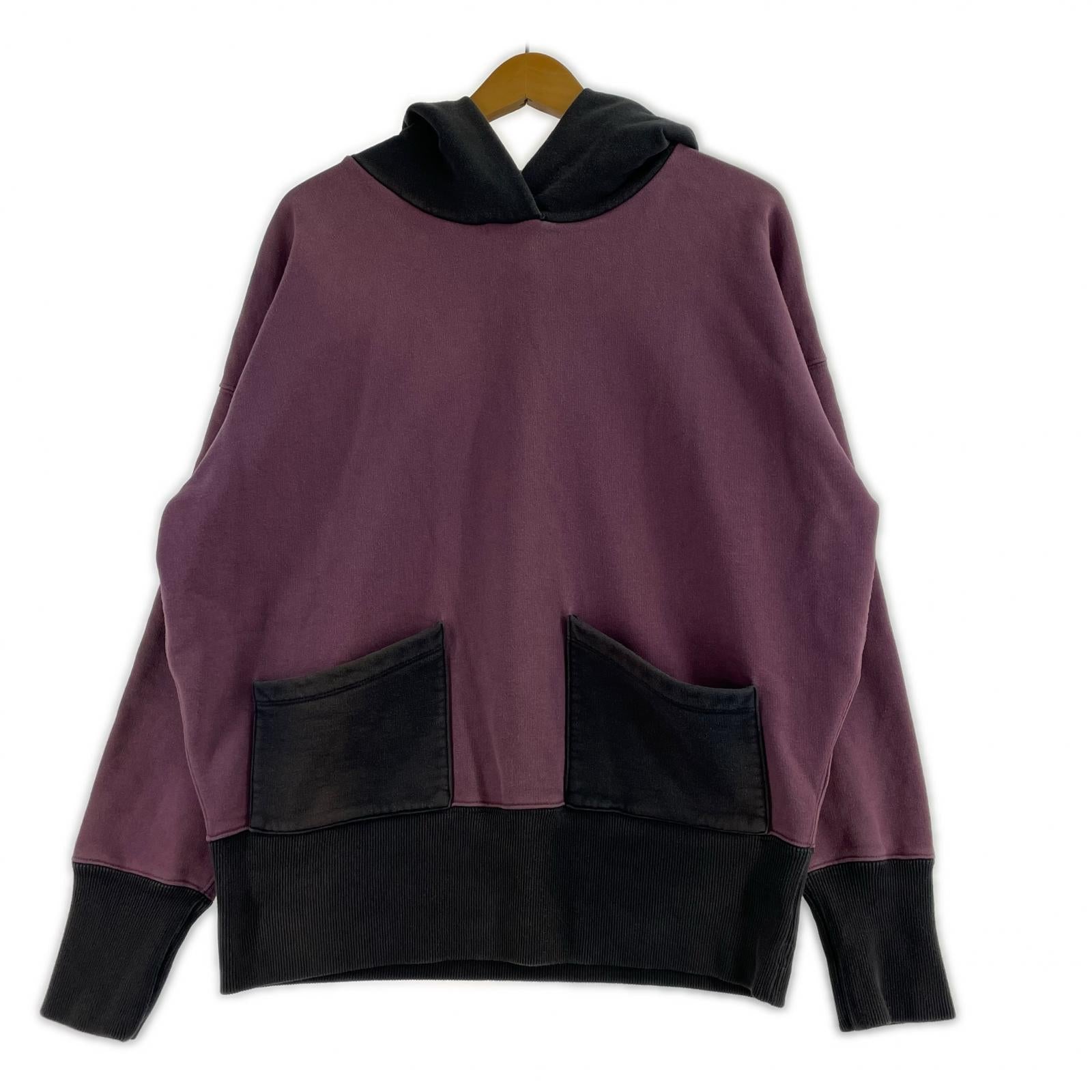 パーカー LVC 94428-0011 1950s HOODIE ツートンパーカー M 紫 M パープル