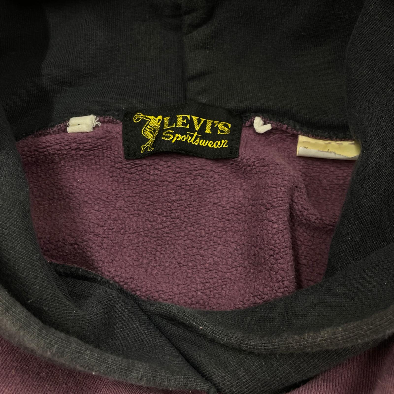 パーカー LVC 94428-0011 1950s HOODIE ツートンパーカー M 紫 M パープル