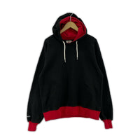 パーカー junkystyle別注 12oz STRING HOODIE ツートンパーカー M ブラック