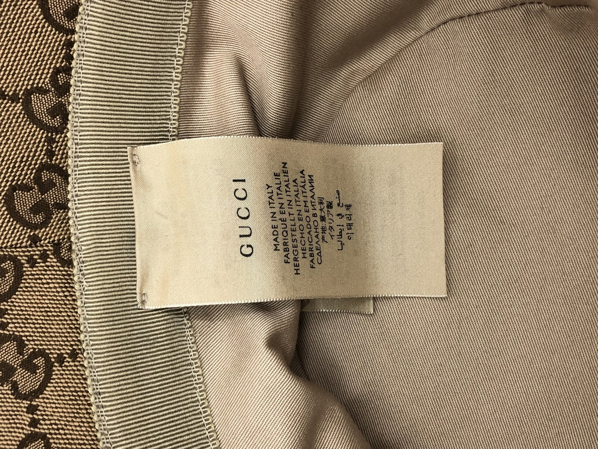 GUCCI フェドラハット GGキャンバス