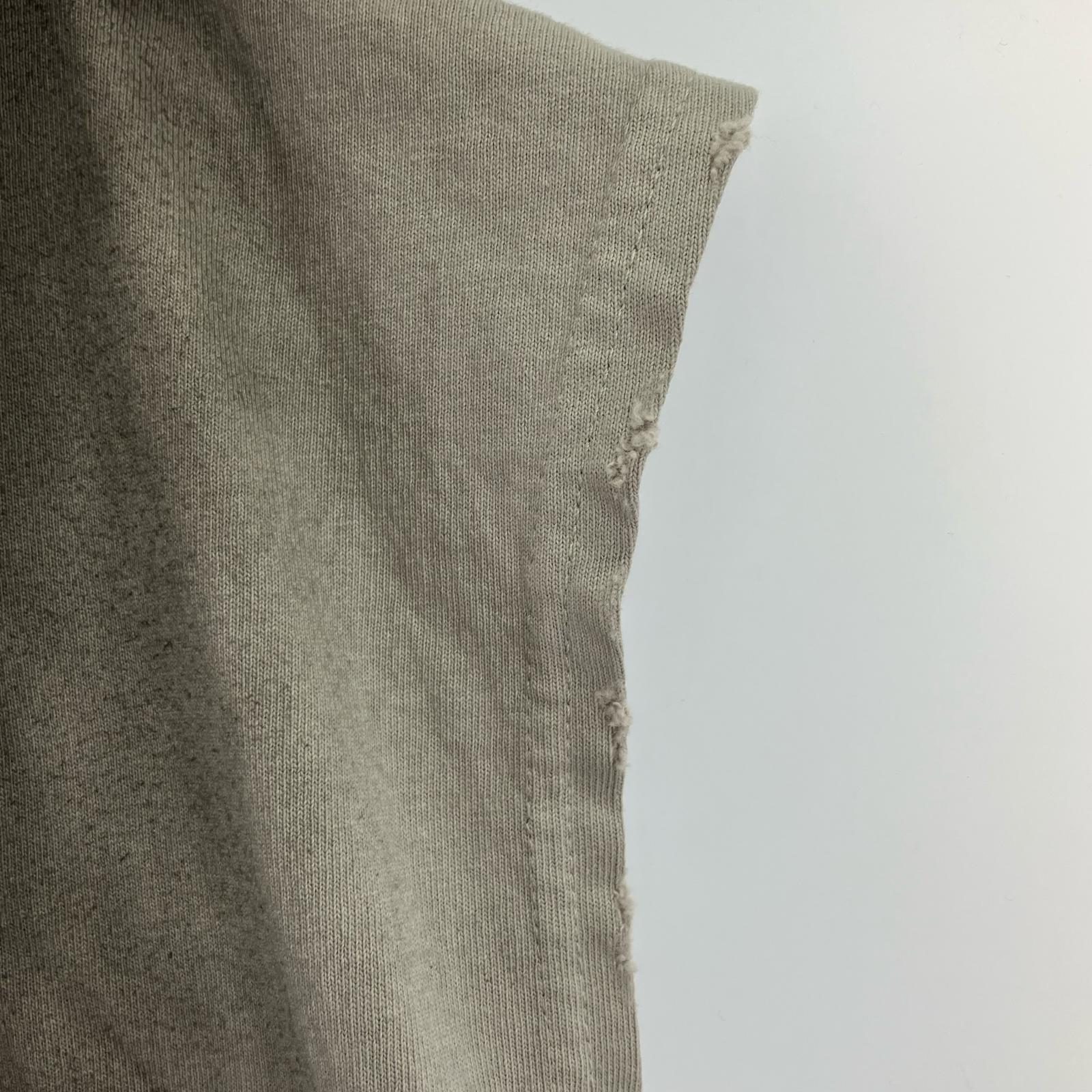 半袖Tシャツ ヴィンテージ加工 S/SプリントTee L グレー