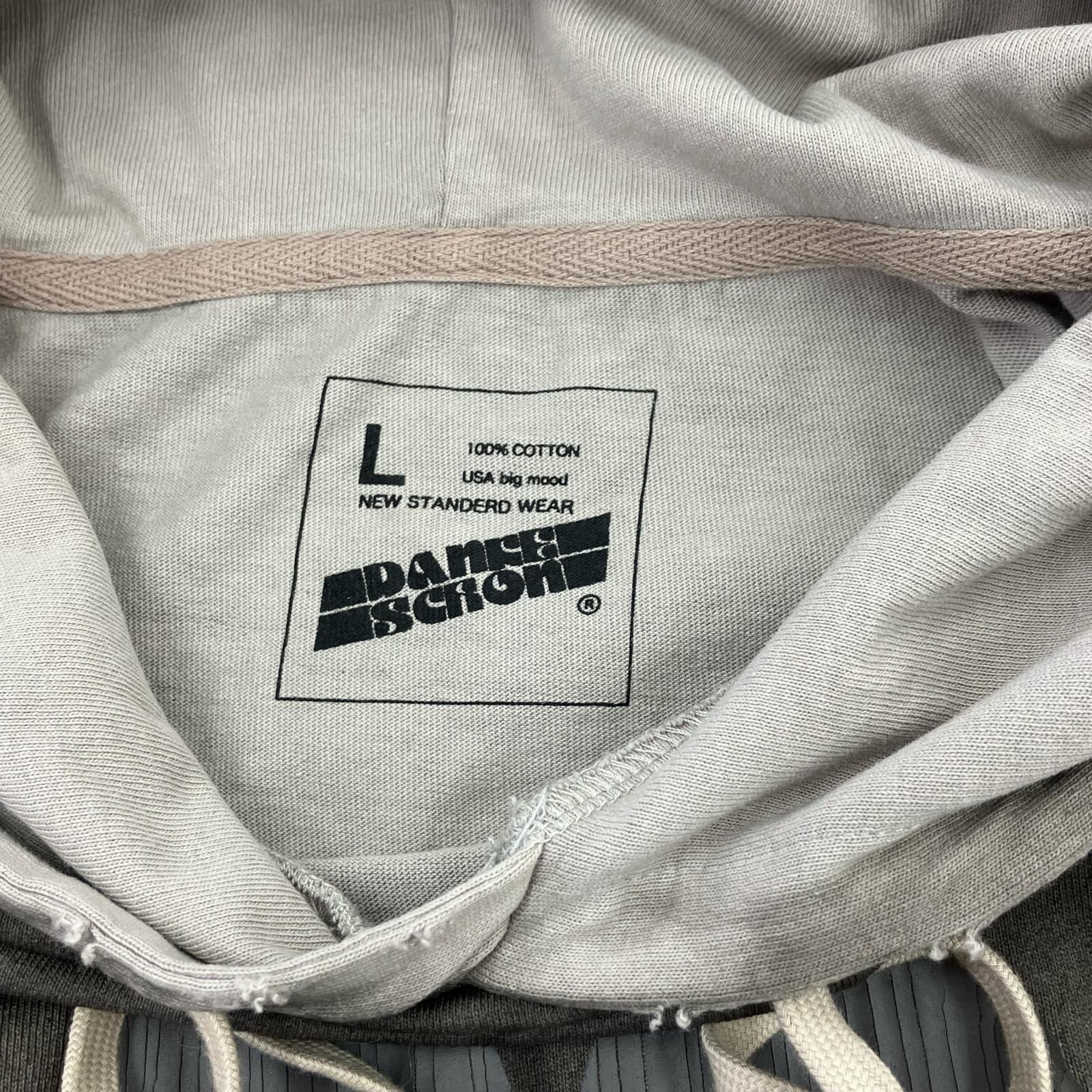 半袖Tシャツ ヴィンテージ加工 S/SプリントTee L グレー