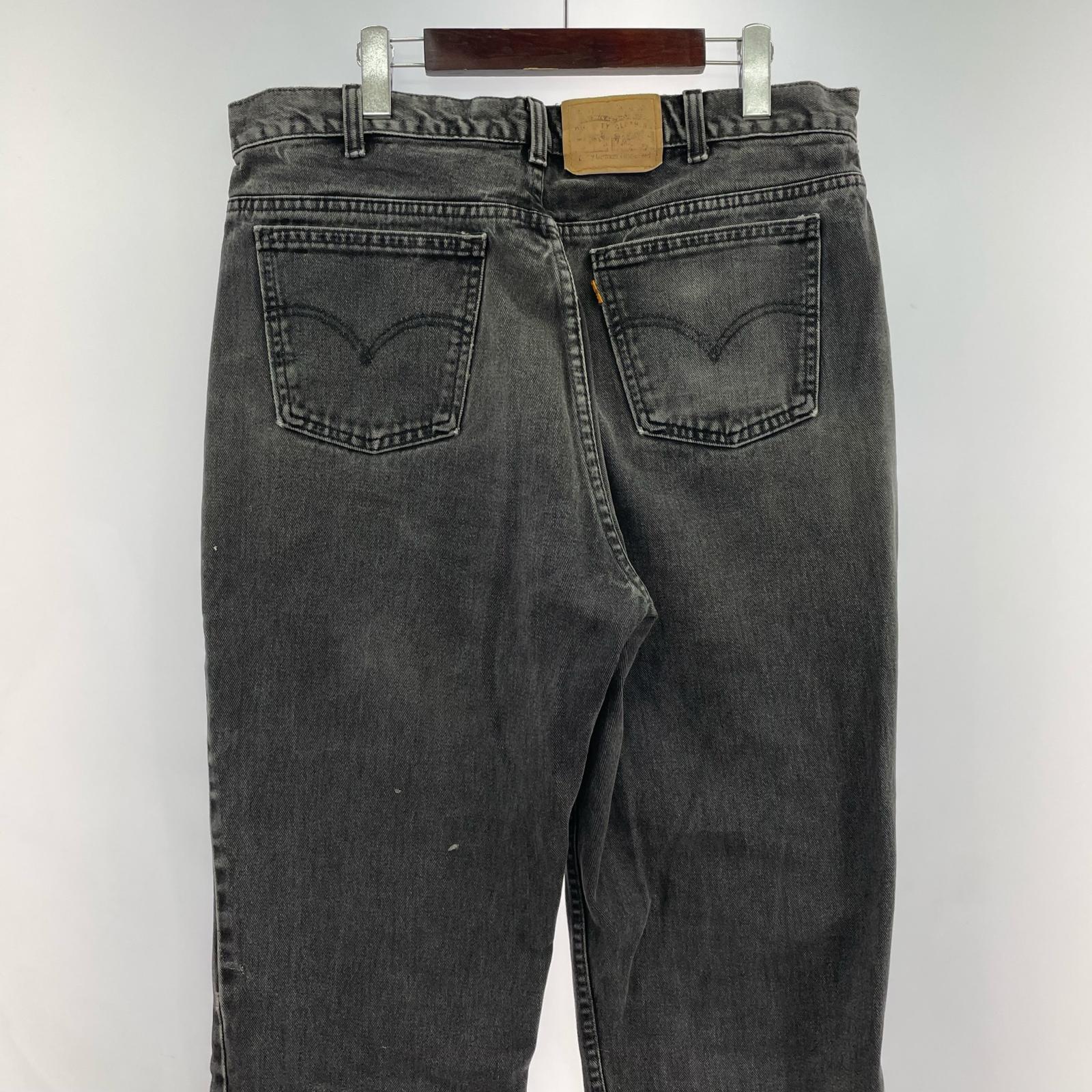 デニムパンツ D799-06 カナダ製 W38 ブラック