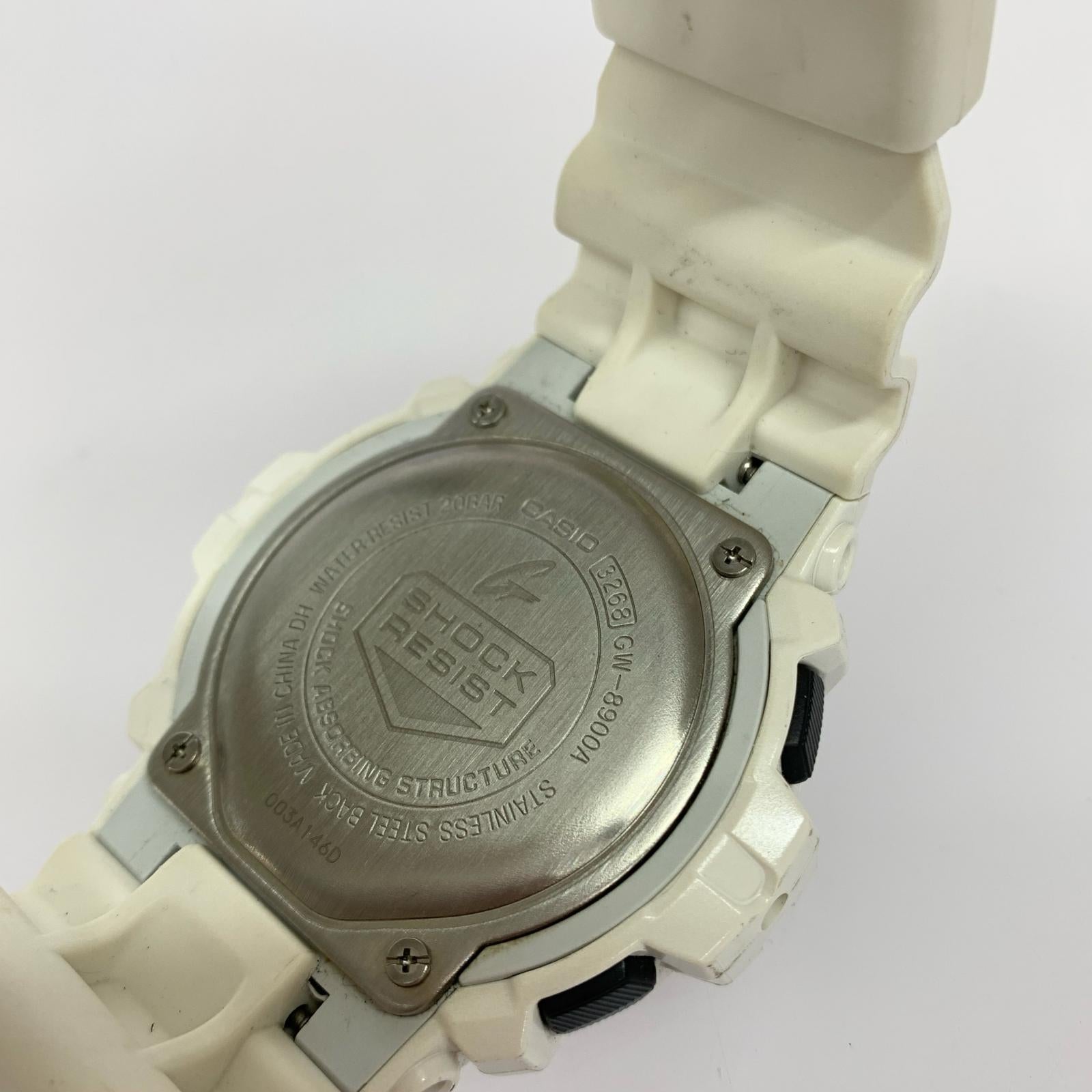 腕時計 GW-8900A-7JF 電波ソーラー ホワイト