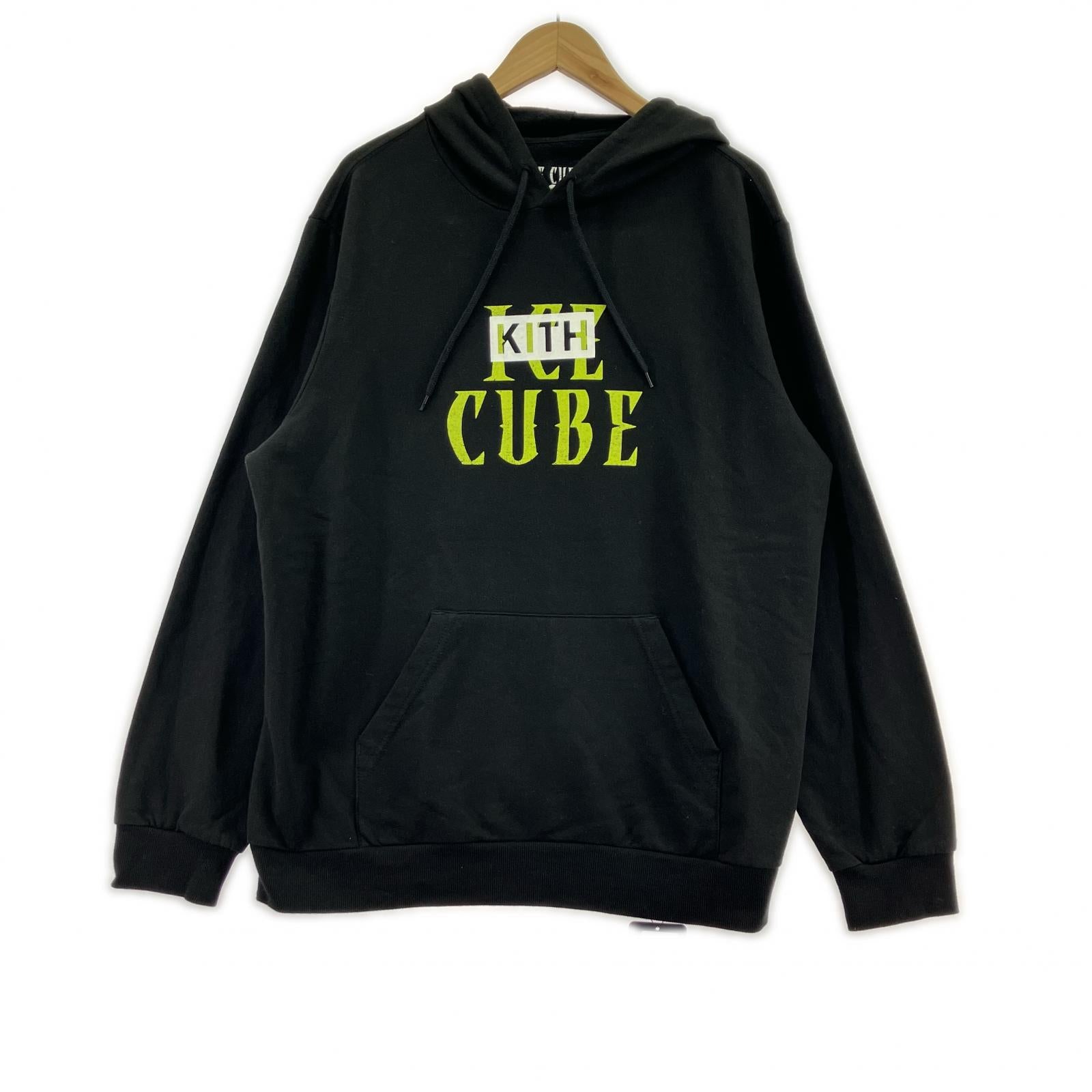 パーカー KITH VINTAGE ICE CUBE 2024 プリントパーカー XL 黒 ブラック