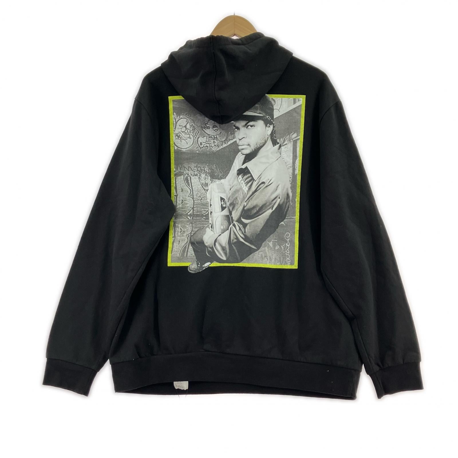 パーカー KITH VINTAGE ICE CUBE 2024 プリントパーカー XL 黒 ブラック
