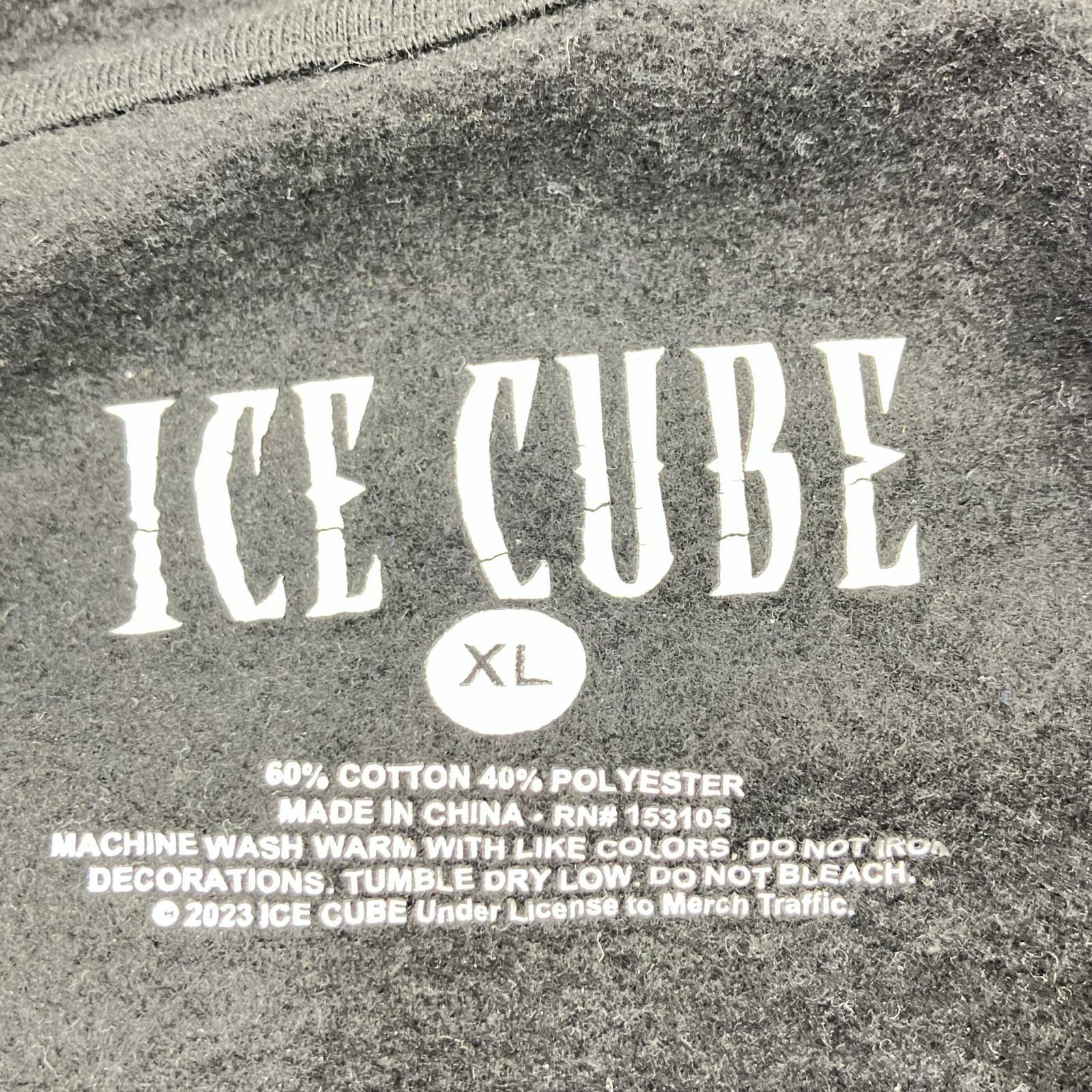 パーカー KITH VINTAGE ICE CUBE 2024 プリントパーカー XL 黒 ブラック
