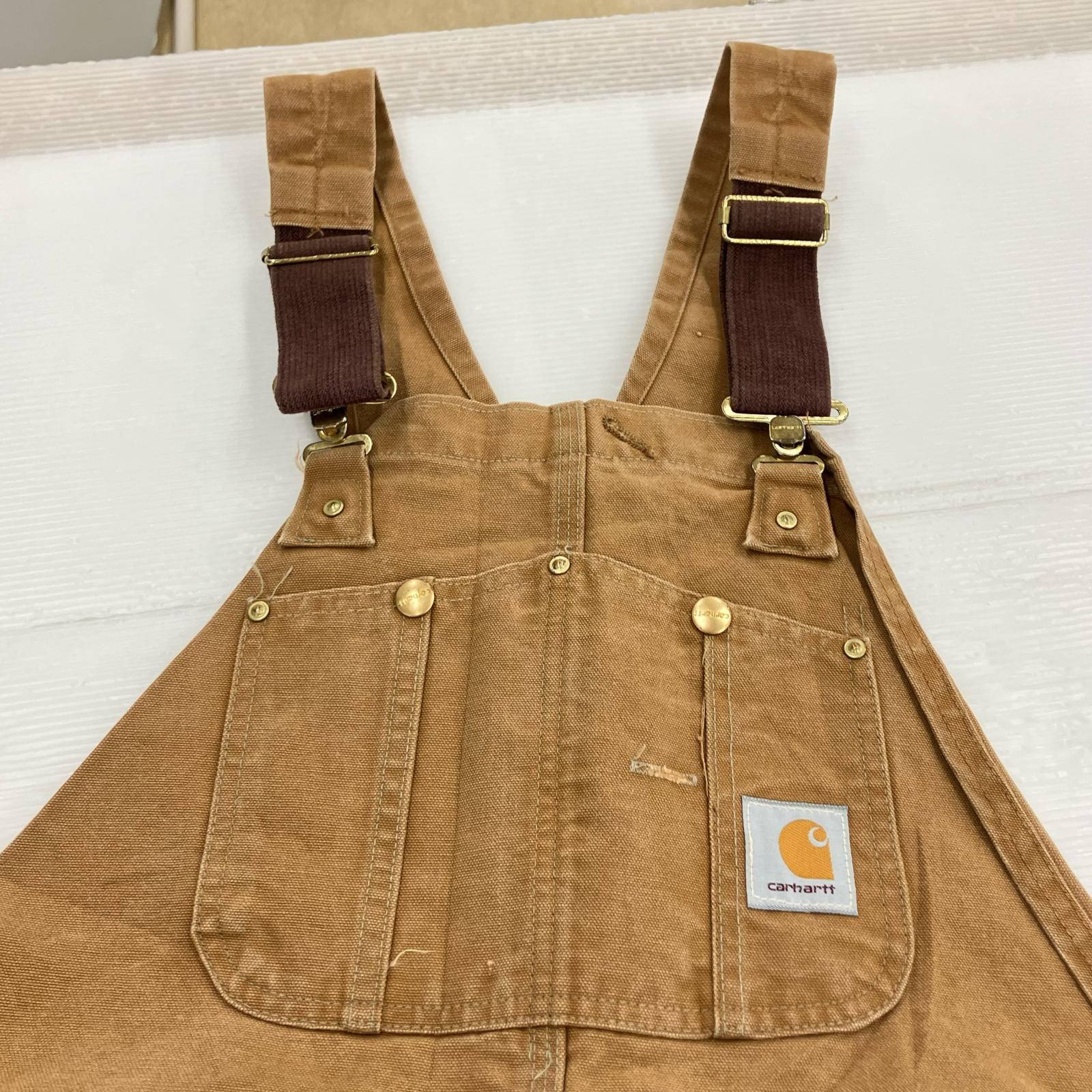 オーバーオール ベージュ