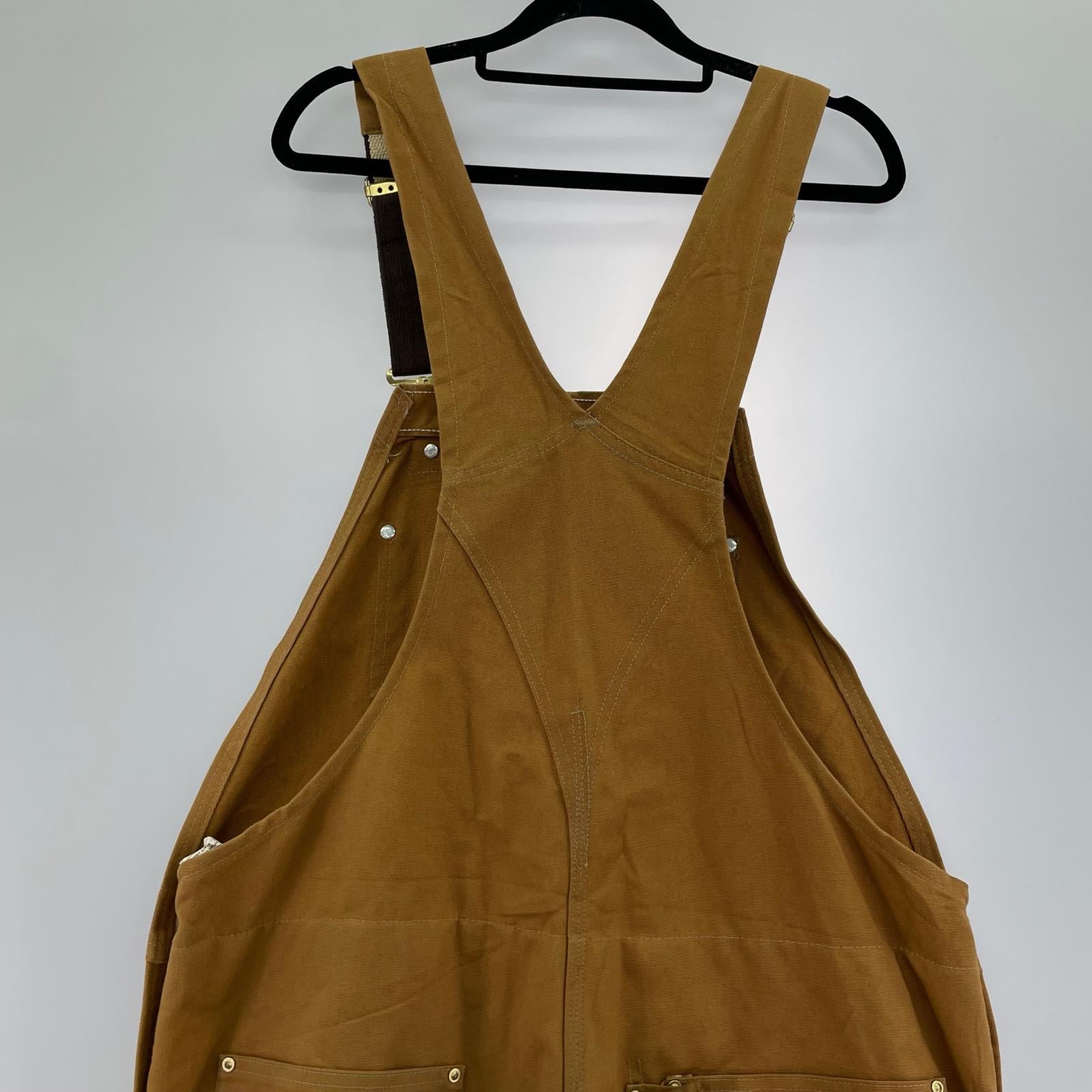 オーバーオール USA製 40×36 ベージュ