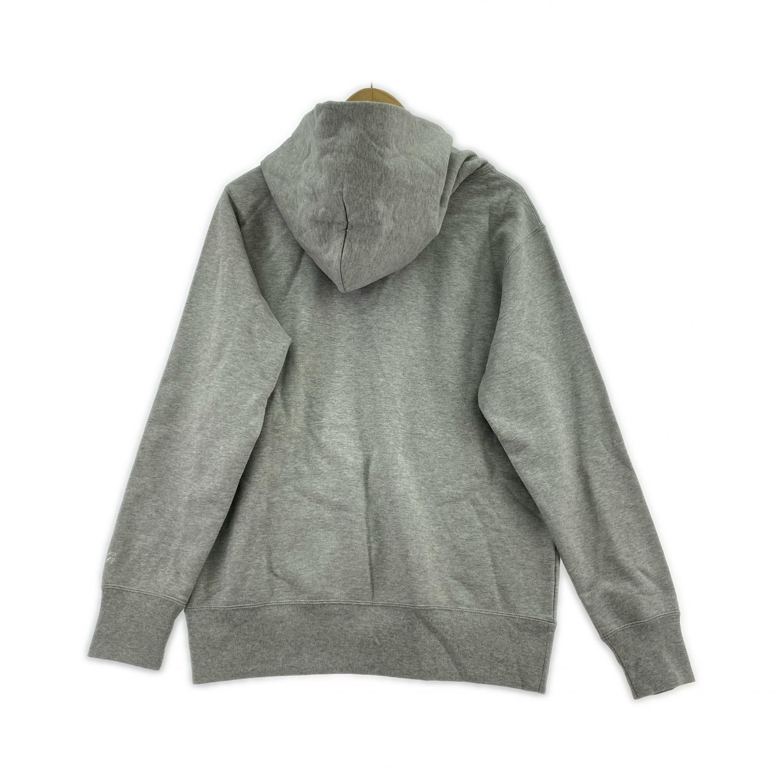 パーカー HOODIE/S/GRAY S グレー