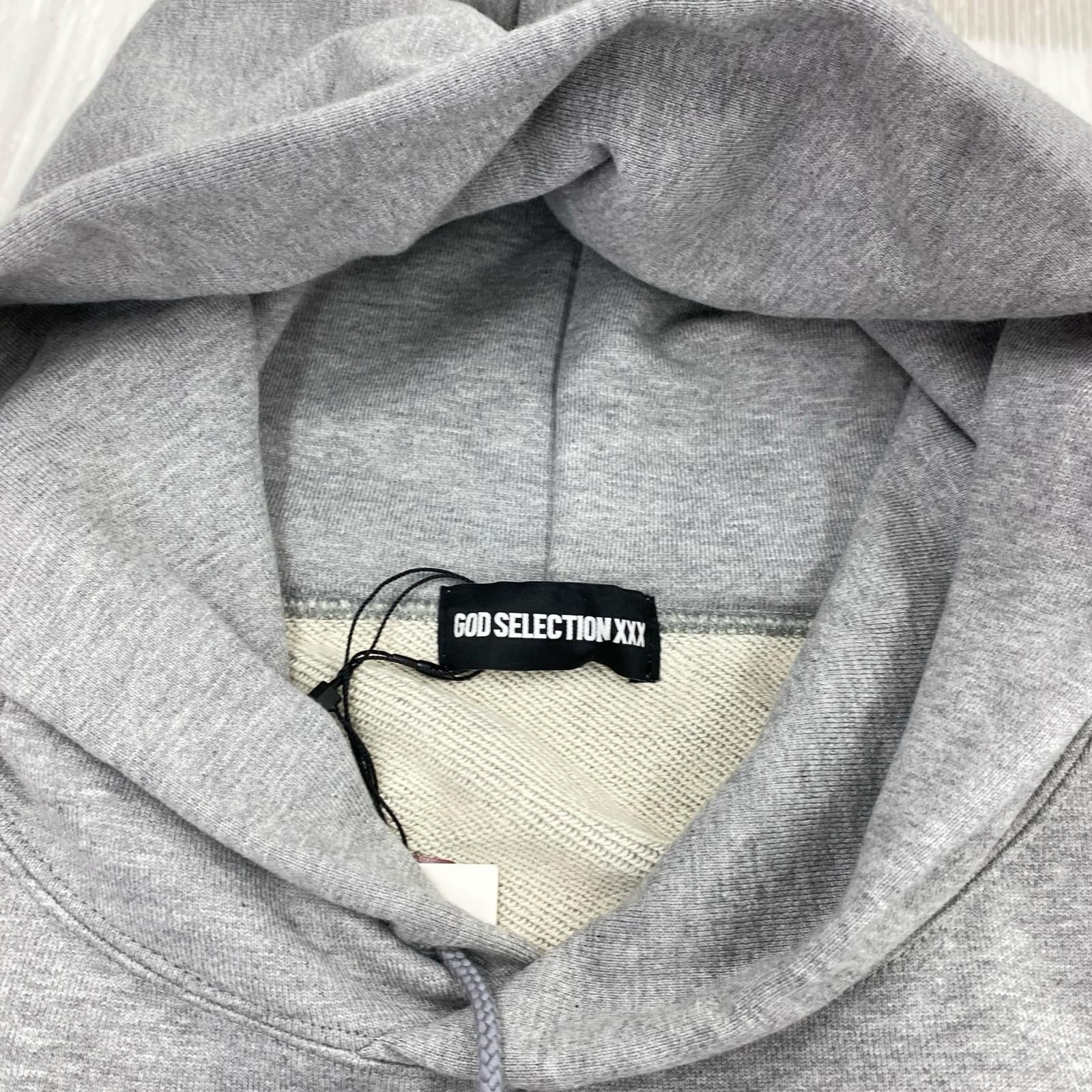 パーカー HOODIE/S/GRAY S グレー