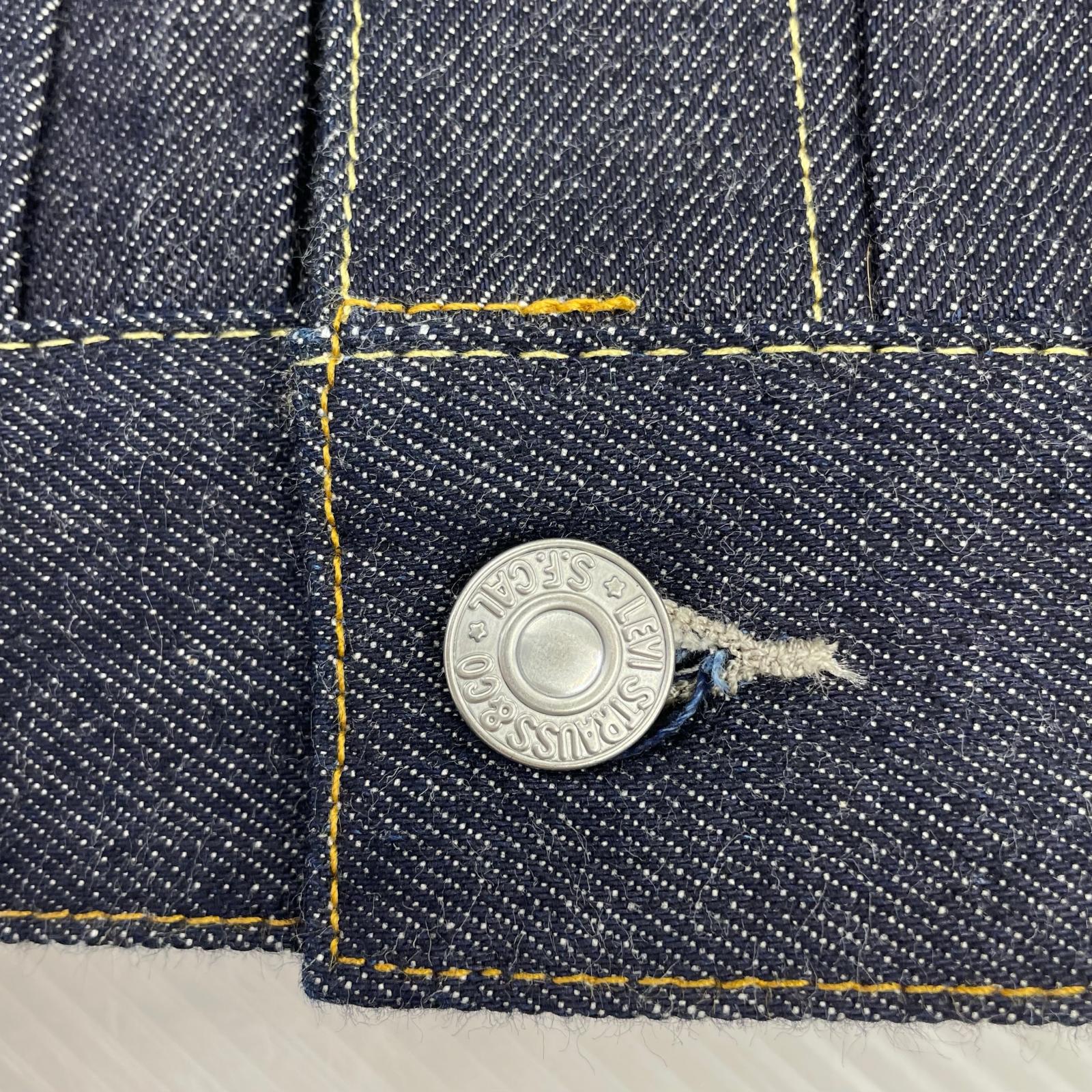 デニムジャケット 507XX 1953年モデル Type 2nd 42 42 ブルー