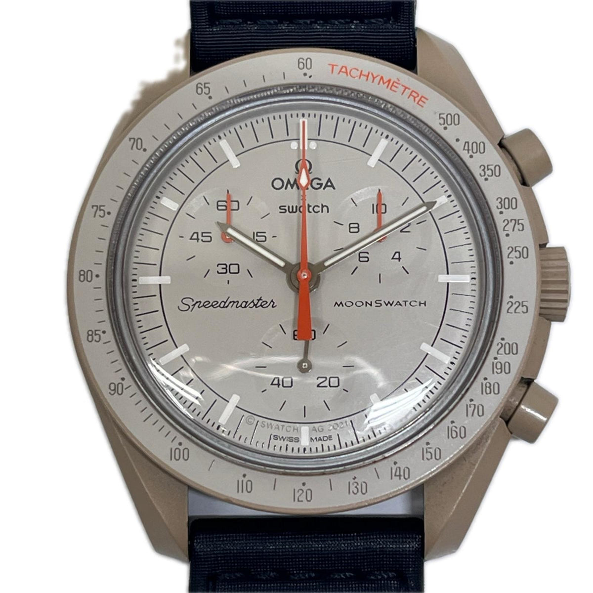 OMEGA×Swatch/ムーンスウォッチミッショントゥジュピター S033C100 OMEGA × SWATCH/オメガ×スウィッチ 腕時計