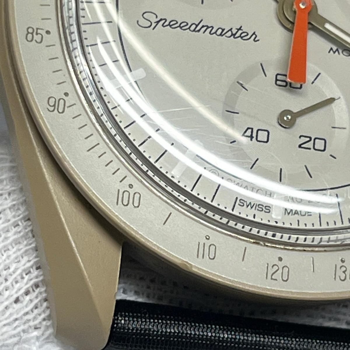 OMEGA×Swatch/ムーンスウォッチミッショントゥジュピター S033C100 OMEGA × SWATCH/オメガ×スウィッチ 腕時計