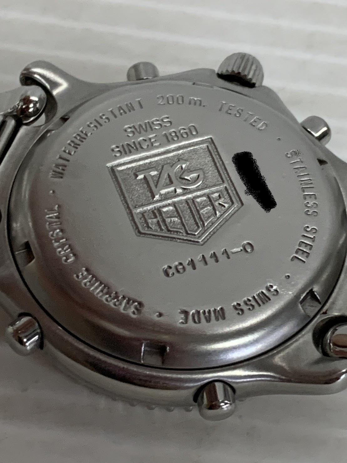 TAG Heuer/セルクロノグラフデジタル/CG1111-0 CG1111-0 腕時計