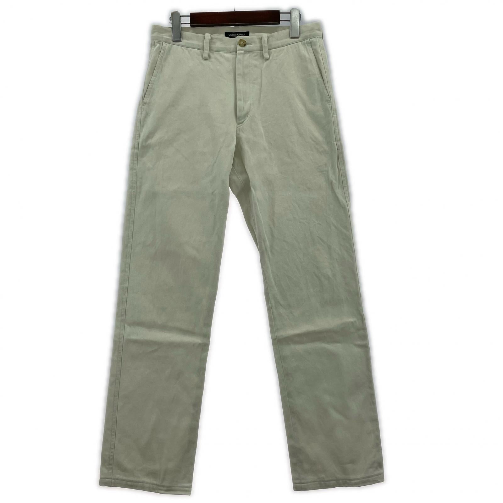 パンツ UNDERCOVER UNDERCOVER 97SS Elephant期 コットンストレートパンツ M アイボリー M
