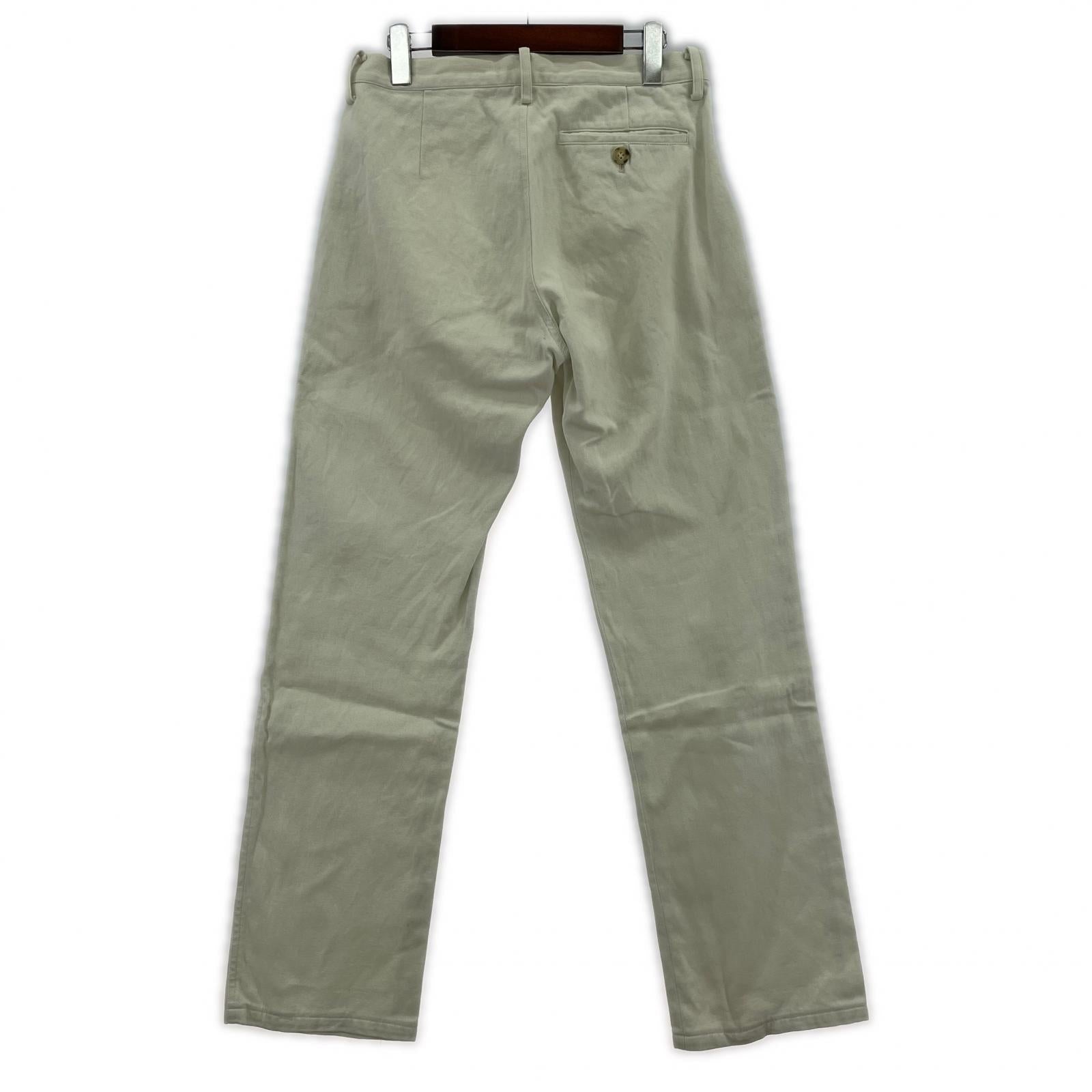 パンツ UNDERCOVER UNDERCOVER 97SS Elephant期 コットンストレートパンツ M アイボリー M