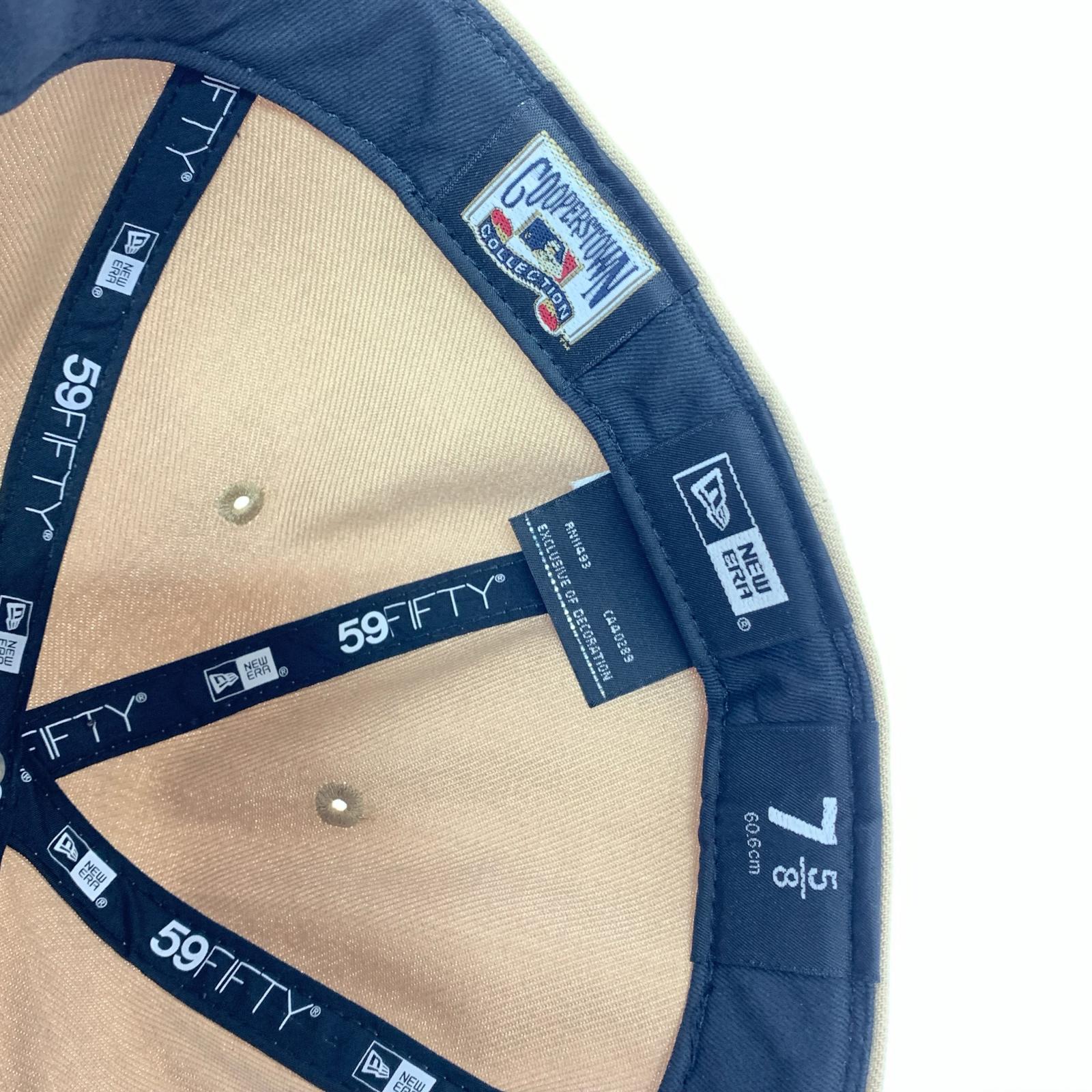 キャップ 59FIFTY アナハイムエンゼルス ベージュ