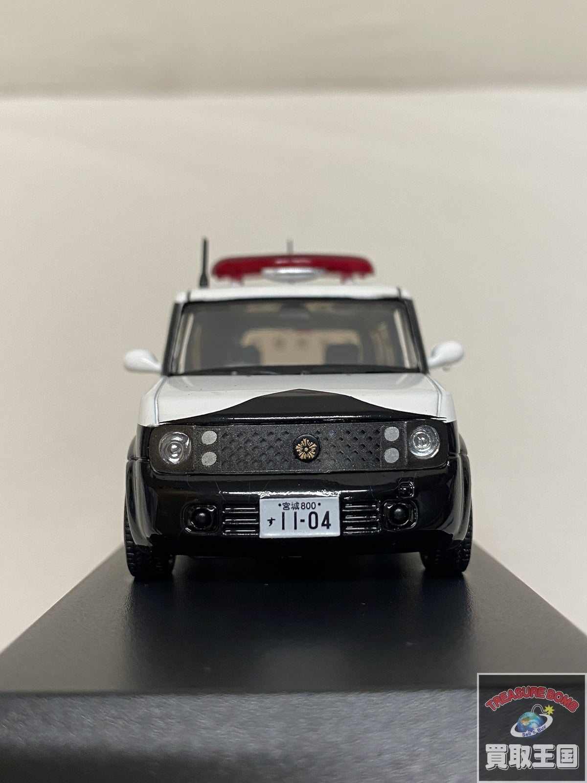 RAI'S 1/43 CUBE 1.5 2005 宮城県警察 スケールカー