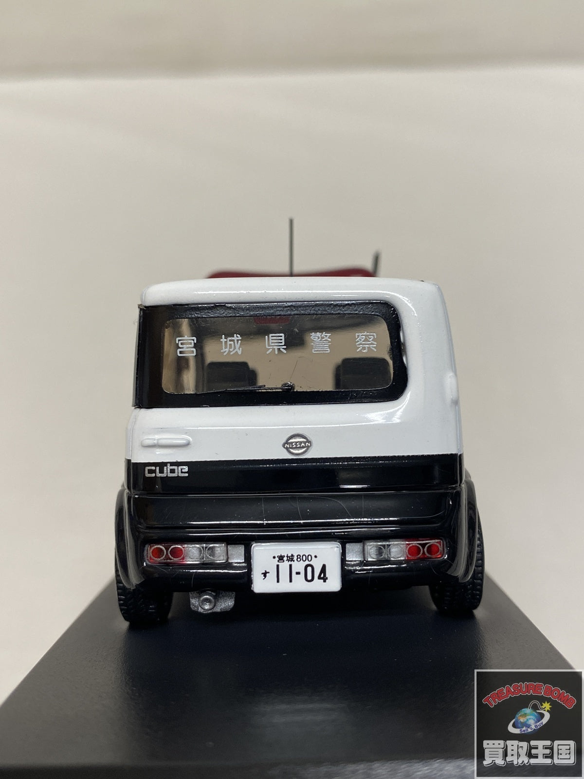 RAI'S 1/43 CUBE 1.5 2005 宮城県警察 スケールカー