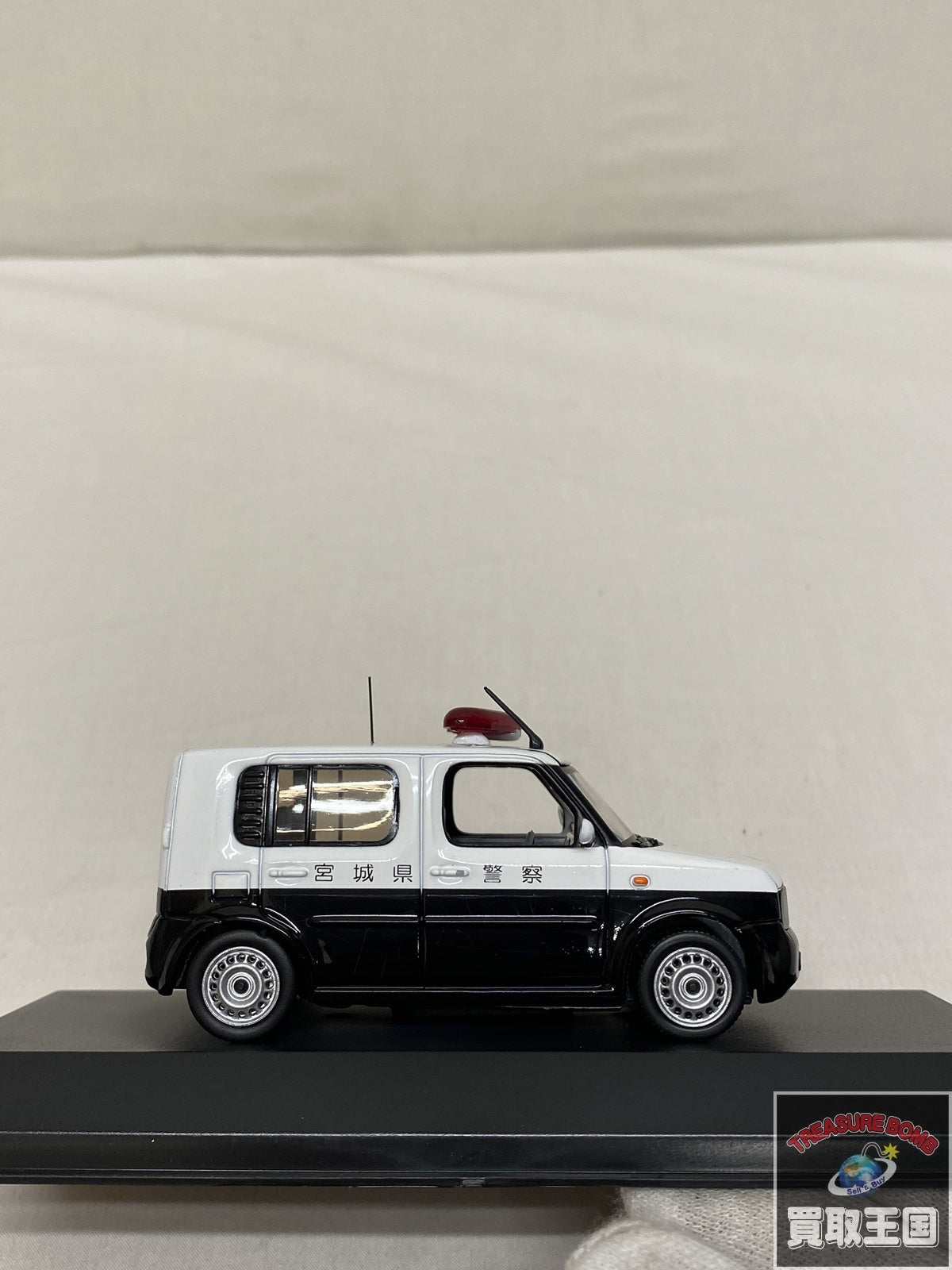RAI'S 1/43 CUBE 1.5 2005 宮城県警察 スケールカー