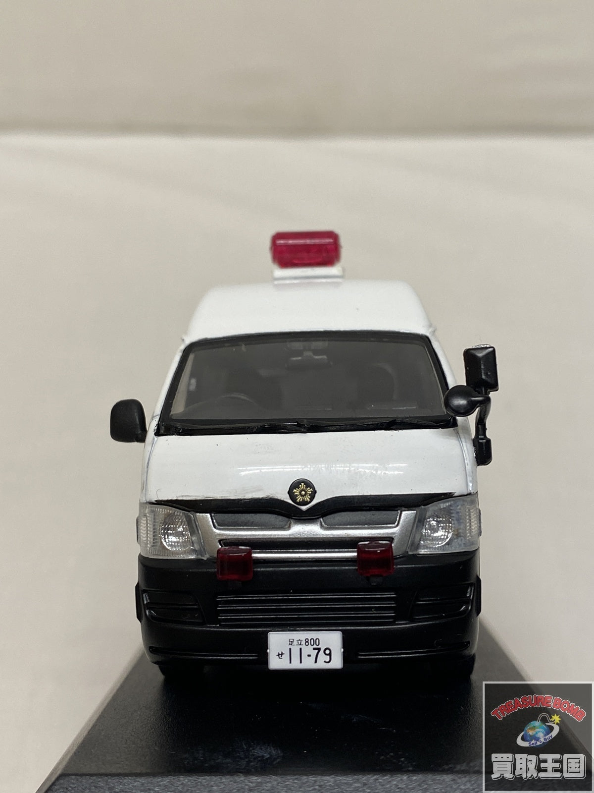 RAI'S 1/43 トヨタ ハイエース DX 警視庁所轄署事故処理車両 スケールカー