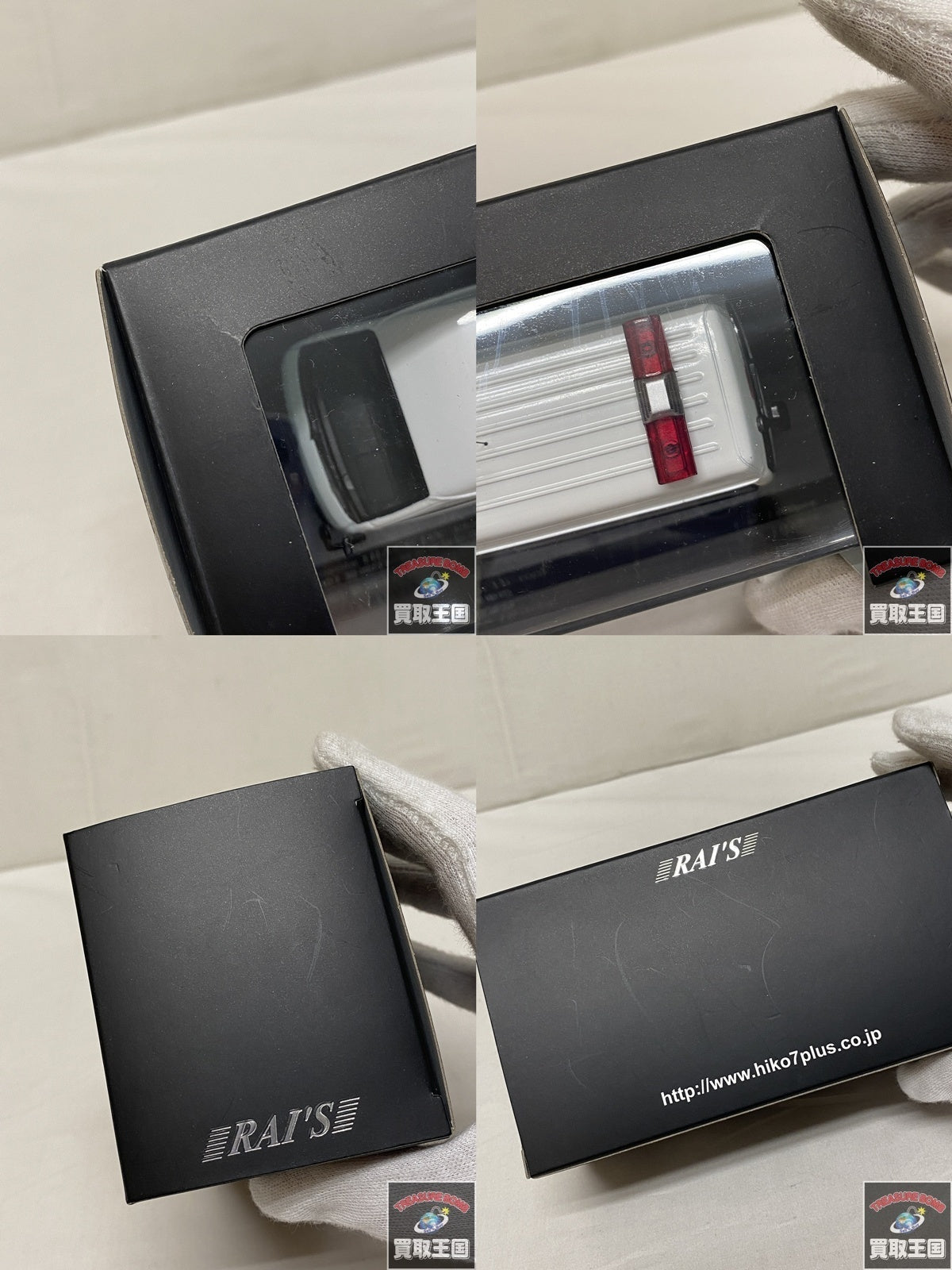 RAI'S 1/43 トヨタ ハイエース DX 警視庁所轄署事故処理車両 スケールカー