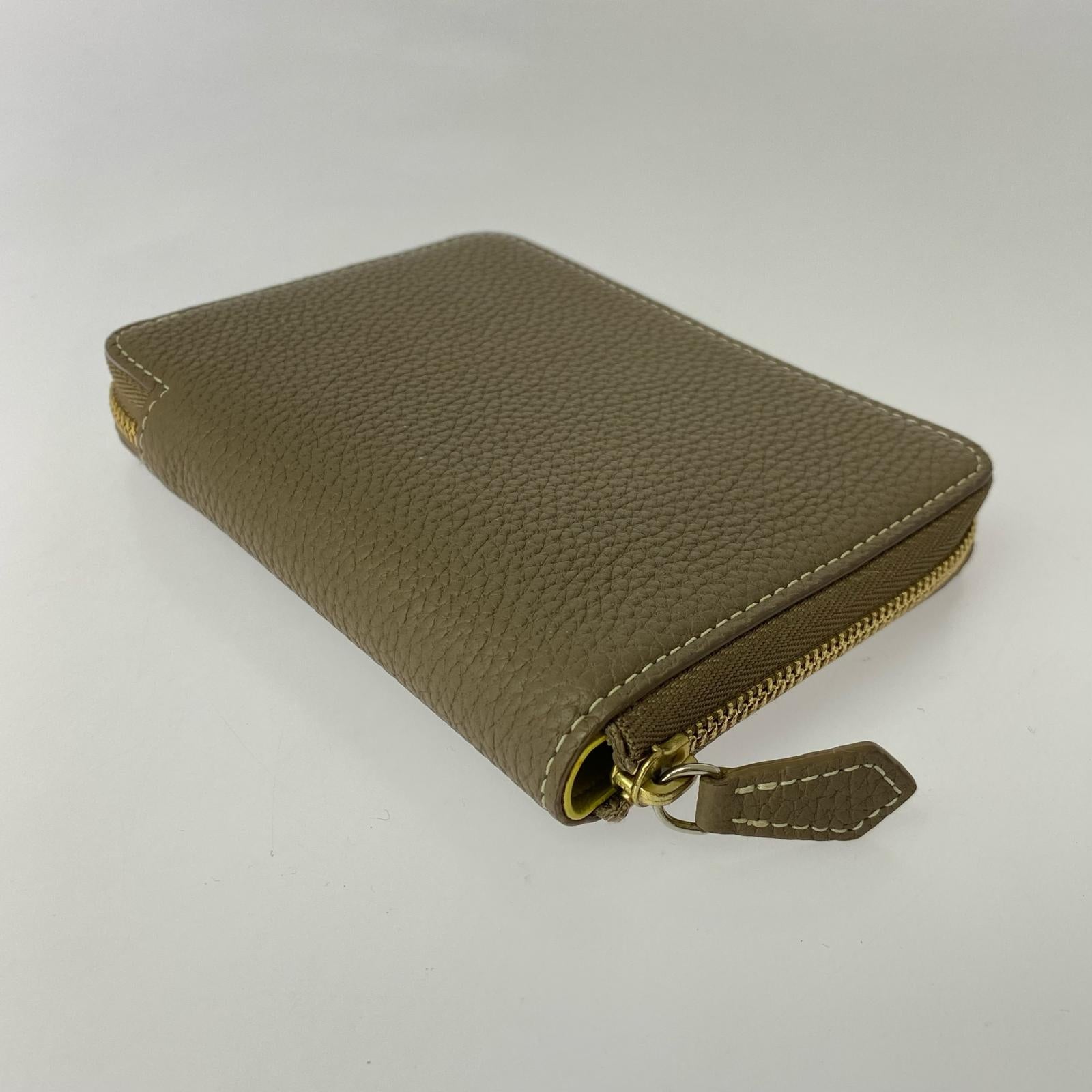 コンパクトウォレット BONAVENTURA ラウンドジップ財布 ブラウン