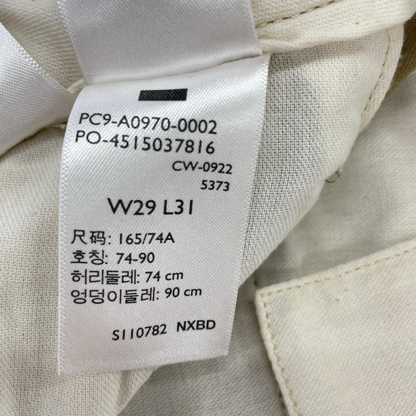 パンツ LOOSE CHINO 29x31 BEG ベージュ