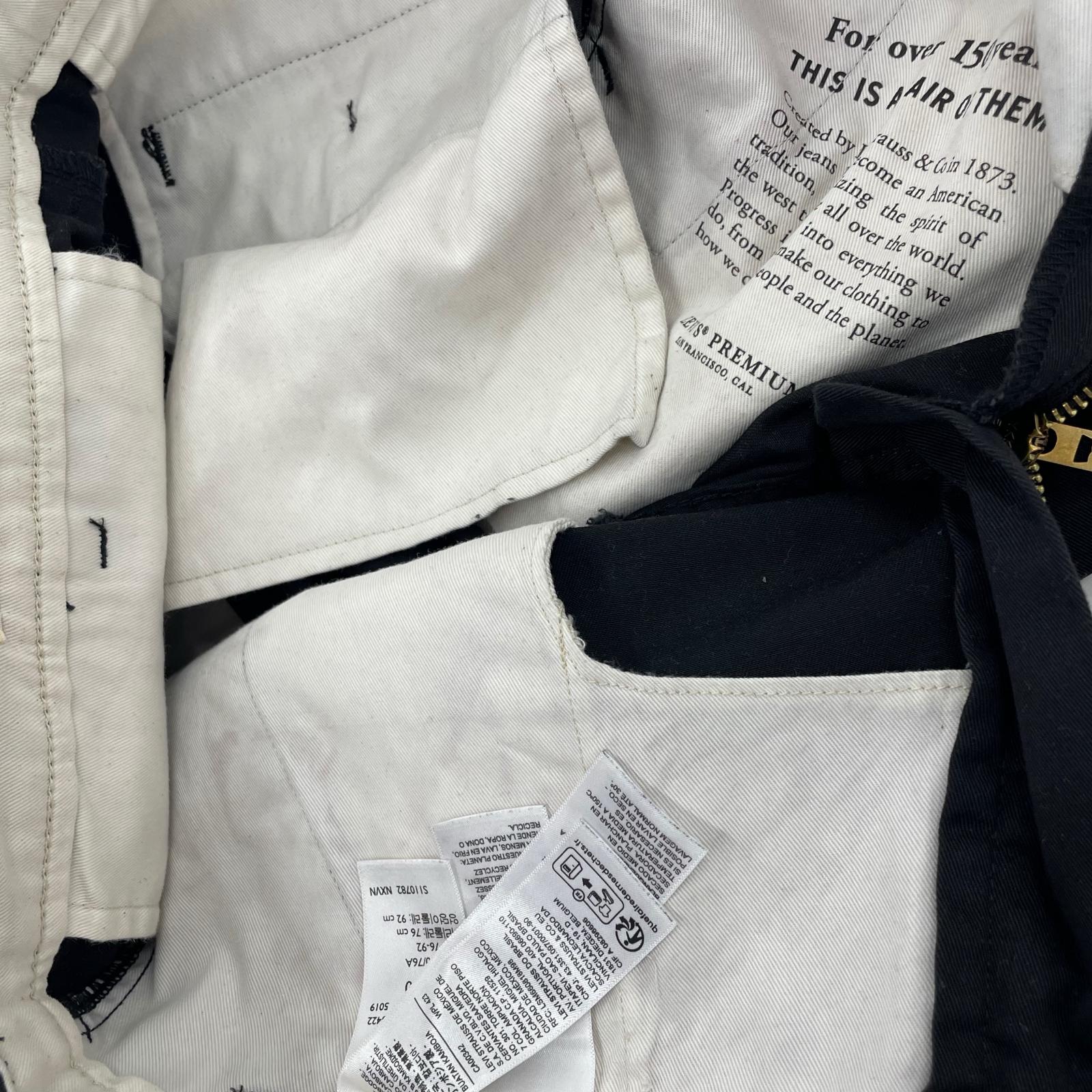 ショートパンツ 505 BIG-E CHINO PANTS W30 BLK ブラック