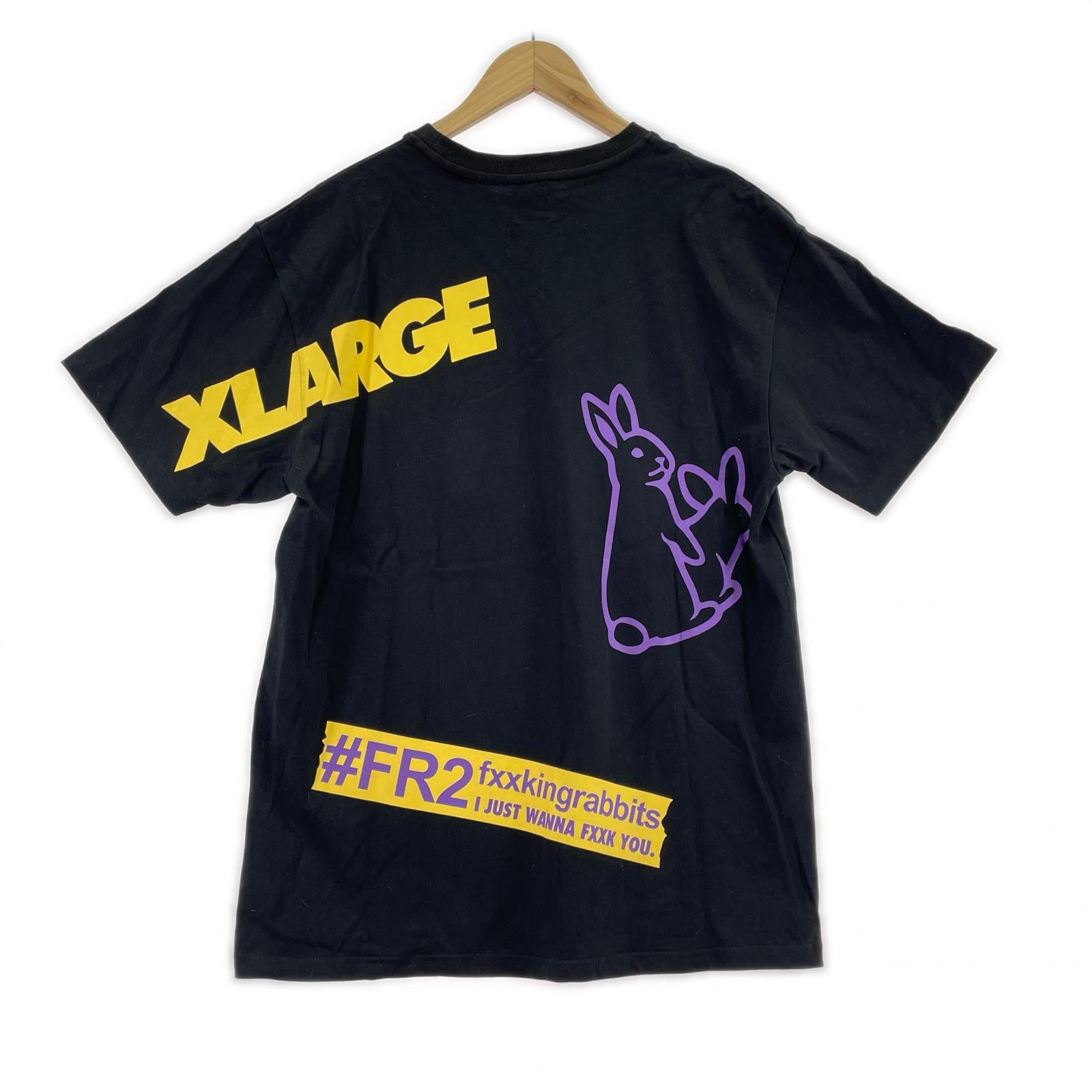 半袖シャツ xFR2 S/S TEE RANDOM LOGO "Black" M ブラック