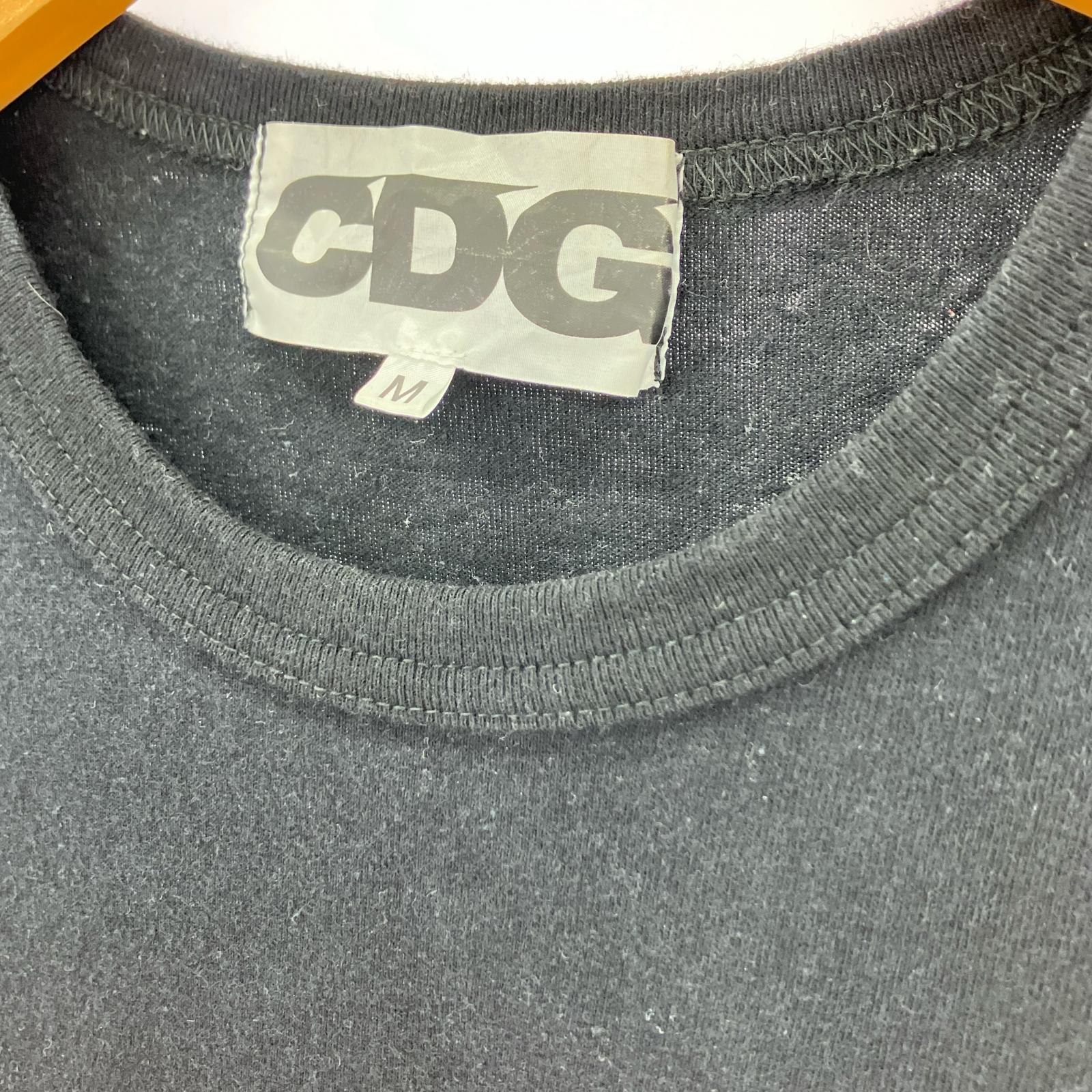 半袖Tシャツ CDG Logo Print T-shirt "Black" SZ-T019 M ブラック