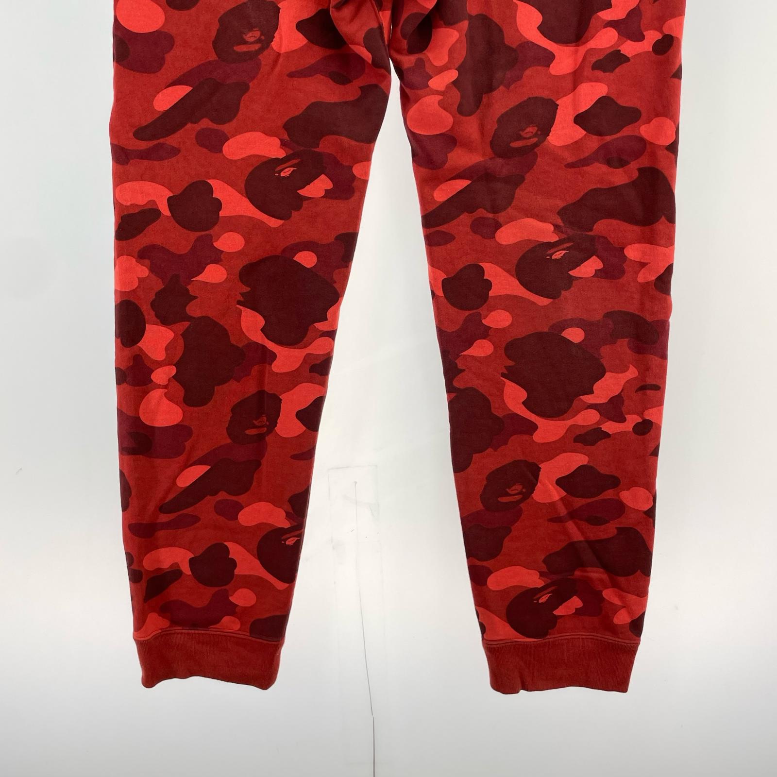 パンツ CAMO SHARK SWEAT PANTS L RED L