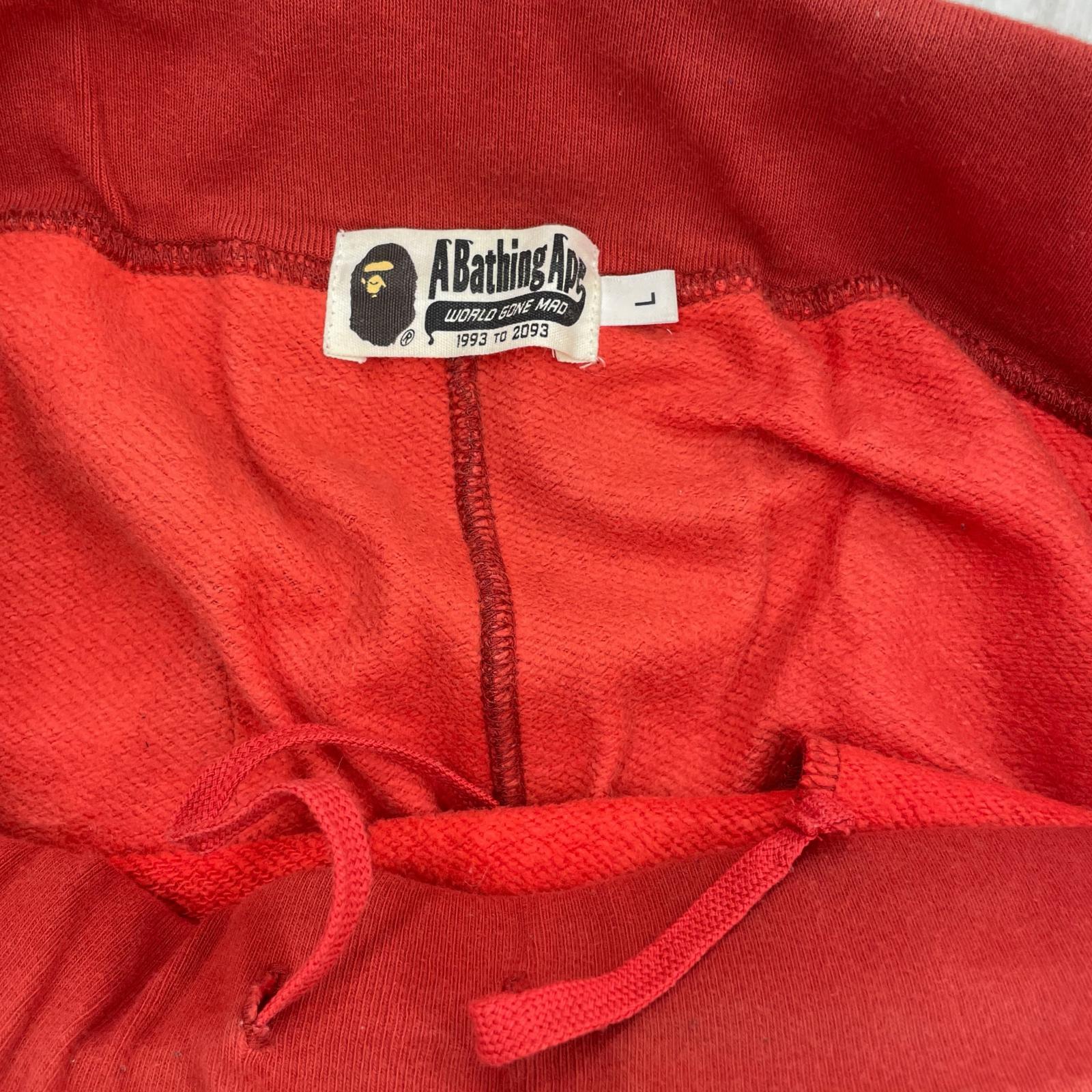 パンツ CAMO SHARK SWEAT PANTS L RED L