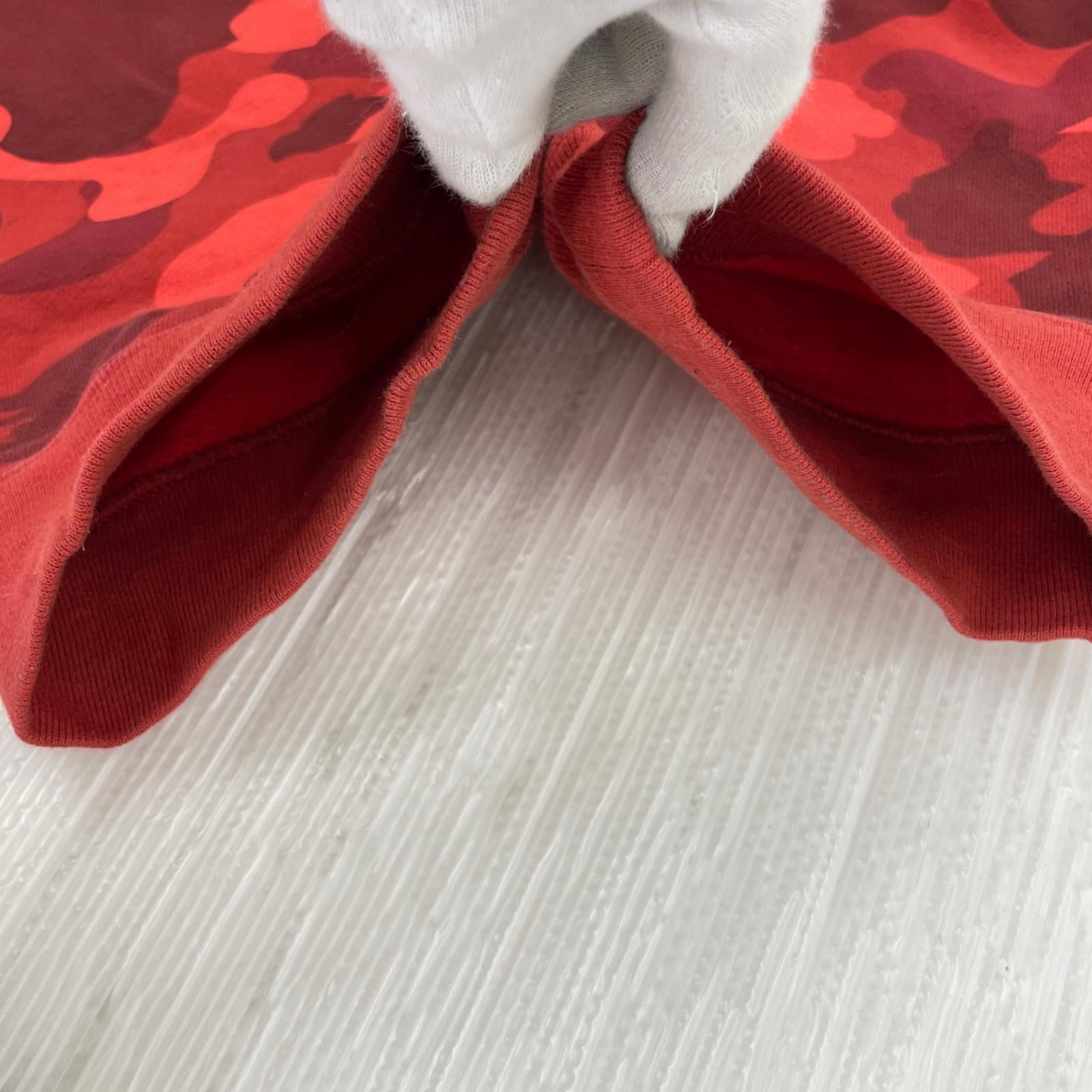 パンツ CAMO SHARK SWEAT PANTS L RED L