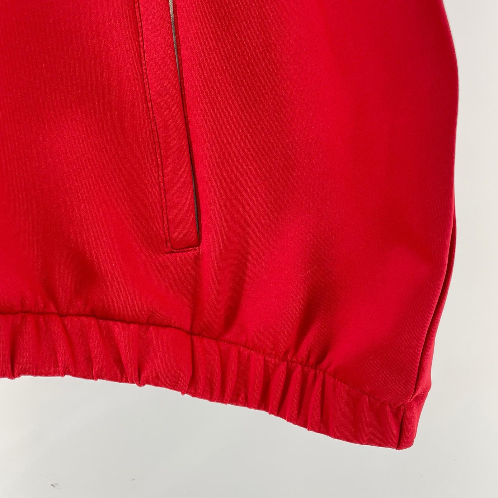 ジャケット x FCMM Wide Slim Fit Zip Up "Red" L