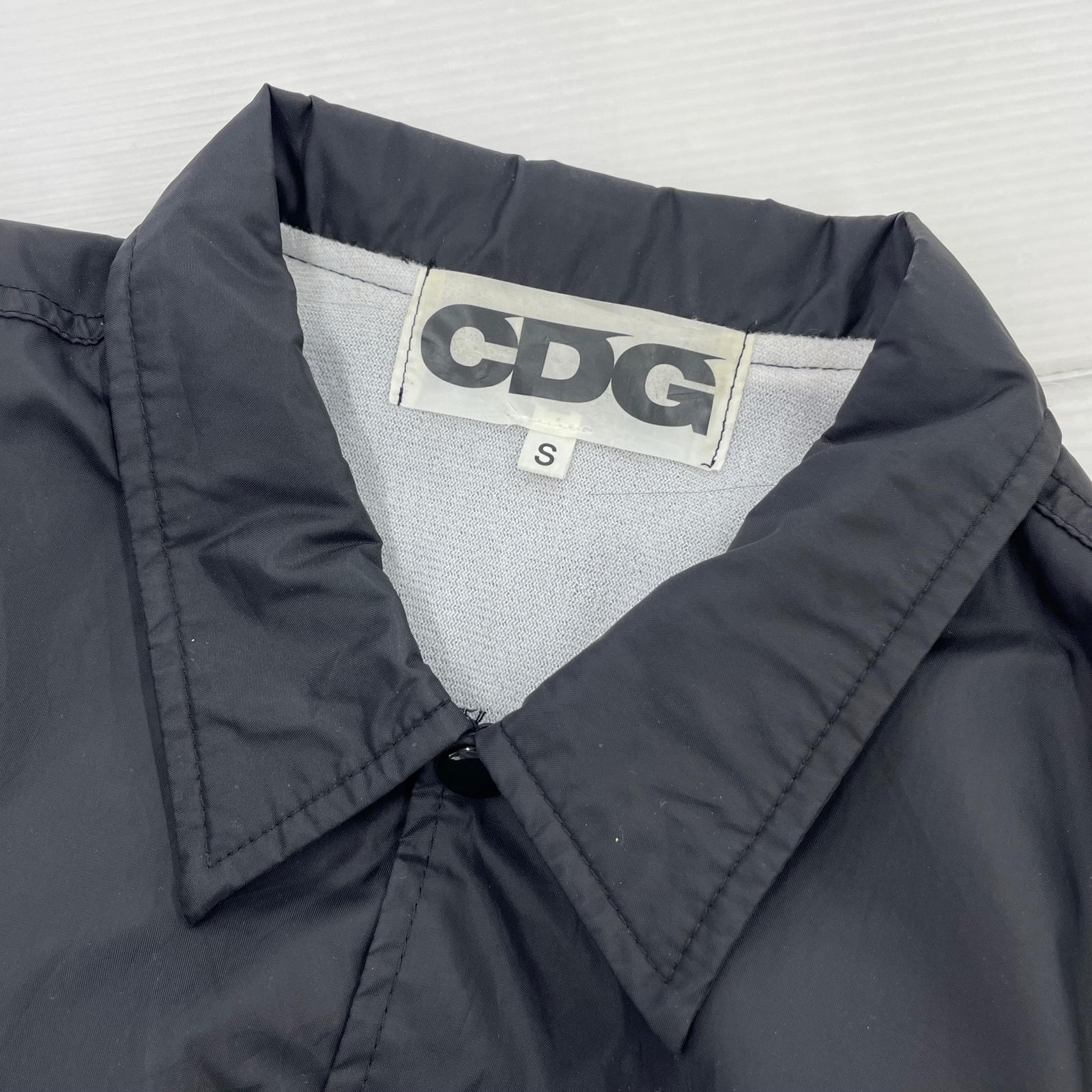 ジャケット SZ-J004 CDG ナイロンコーチジャケット (S) S ブラック