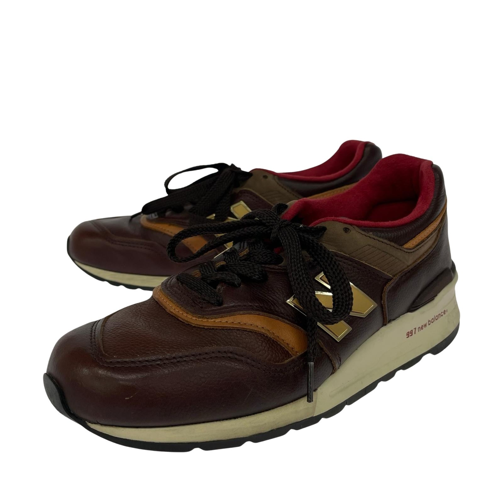 スニーカー USA製 HORWEEN LEATHER M997 PAF 26.0 26cm (US8 UK7 1/2 EU42) ブラウン
